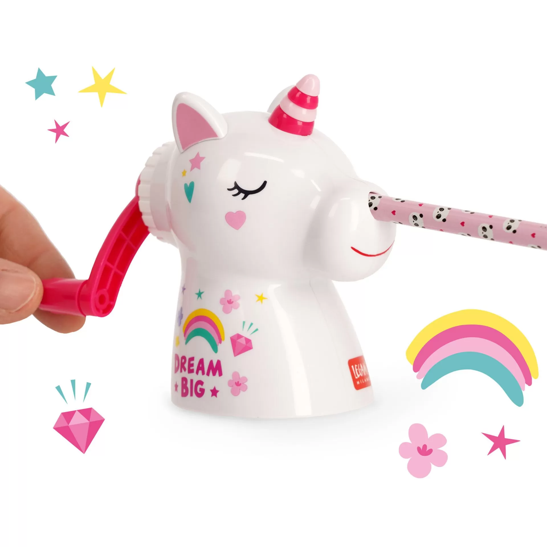 Legami Milano Spitzer^Anspitzer mit Handkurbel - Dream Big
