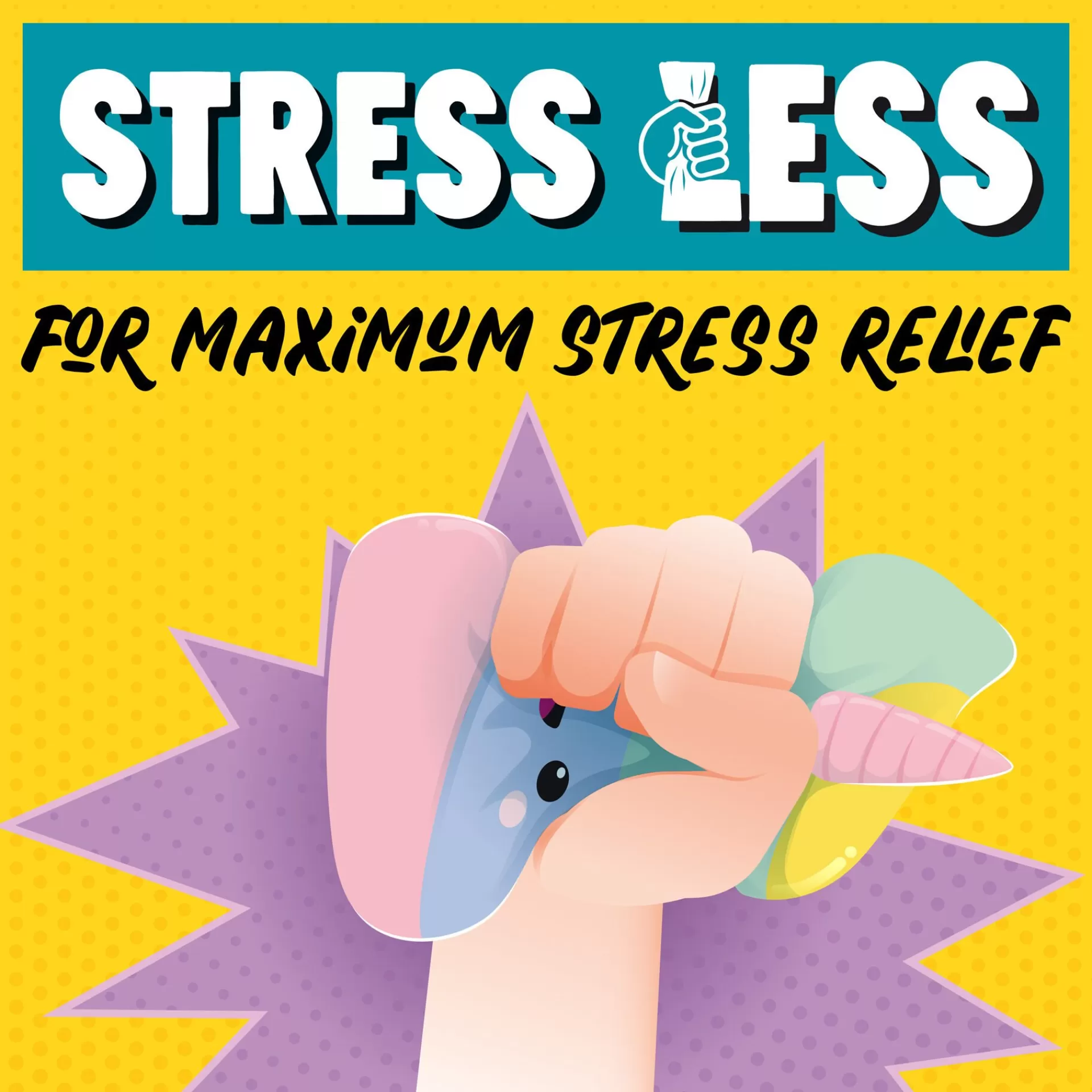 Legami Milano Spiele^Anti-Stress-Squishy - Stress Less