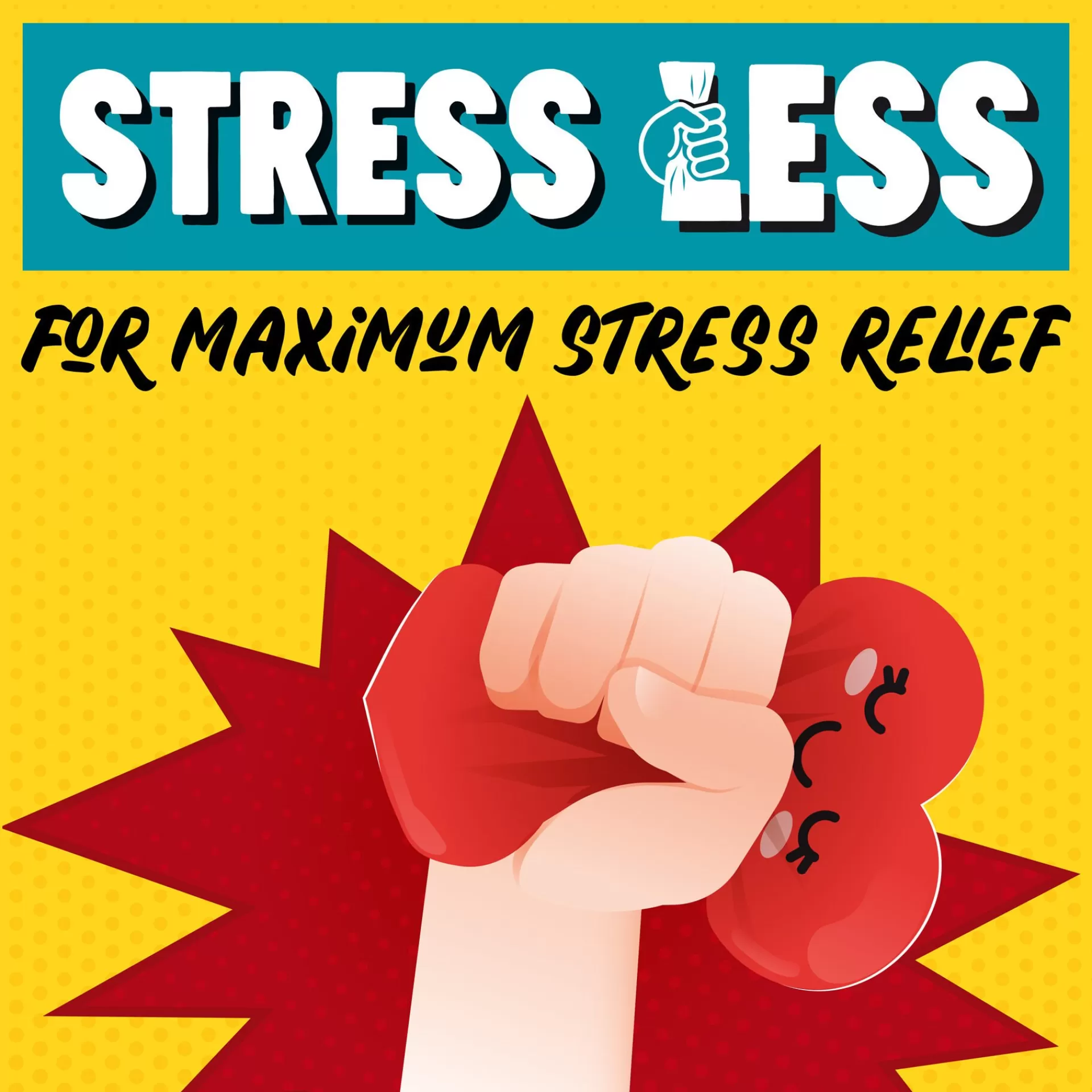 Legami Milano Spiele^Anti-Stress-Squishy - Stress Less
