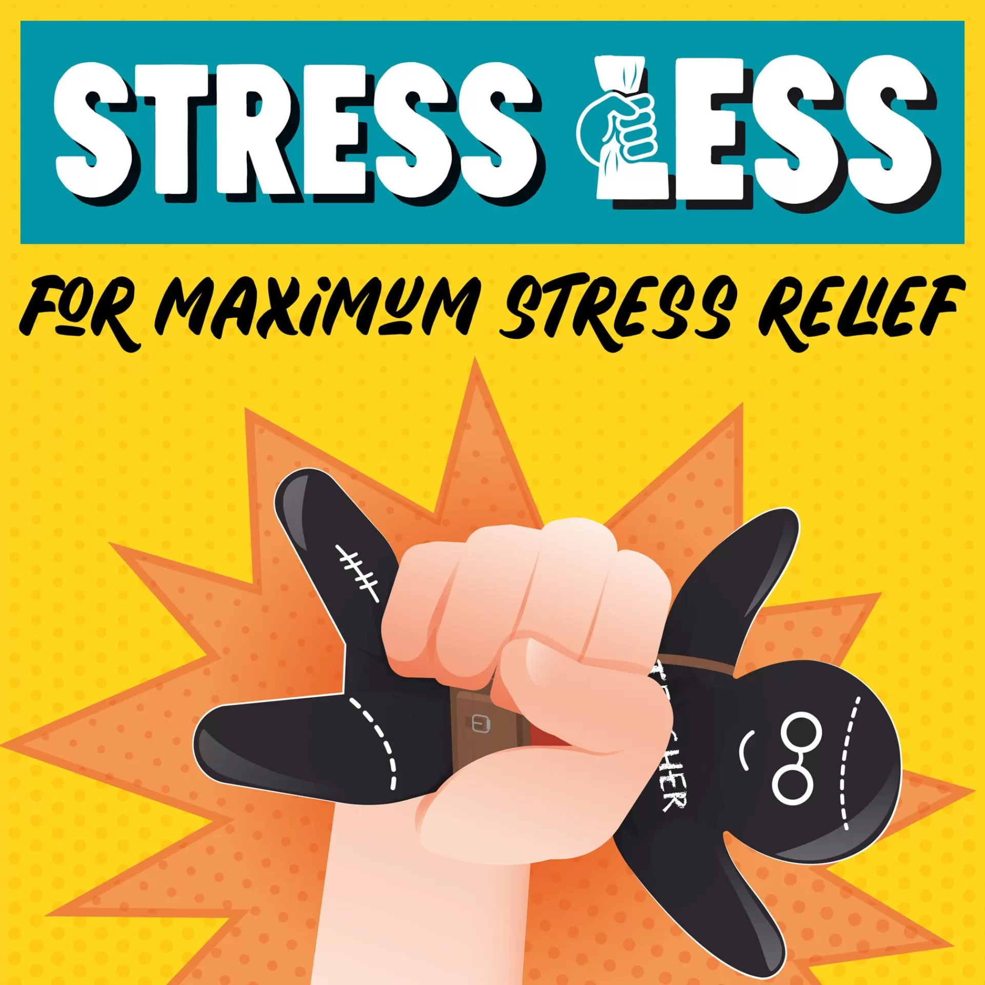Legami Milano Spiele^Anti-Stress-Squishy - Stress Less
