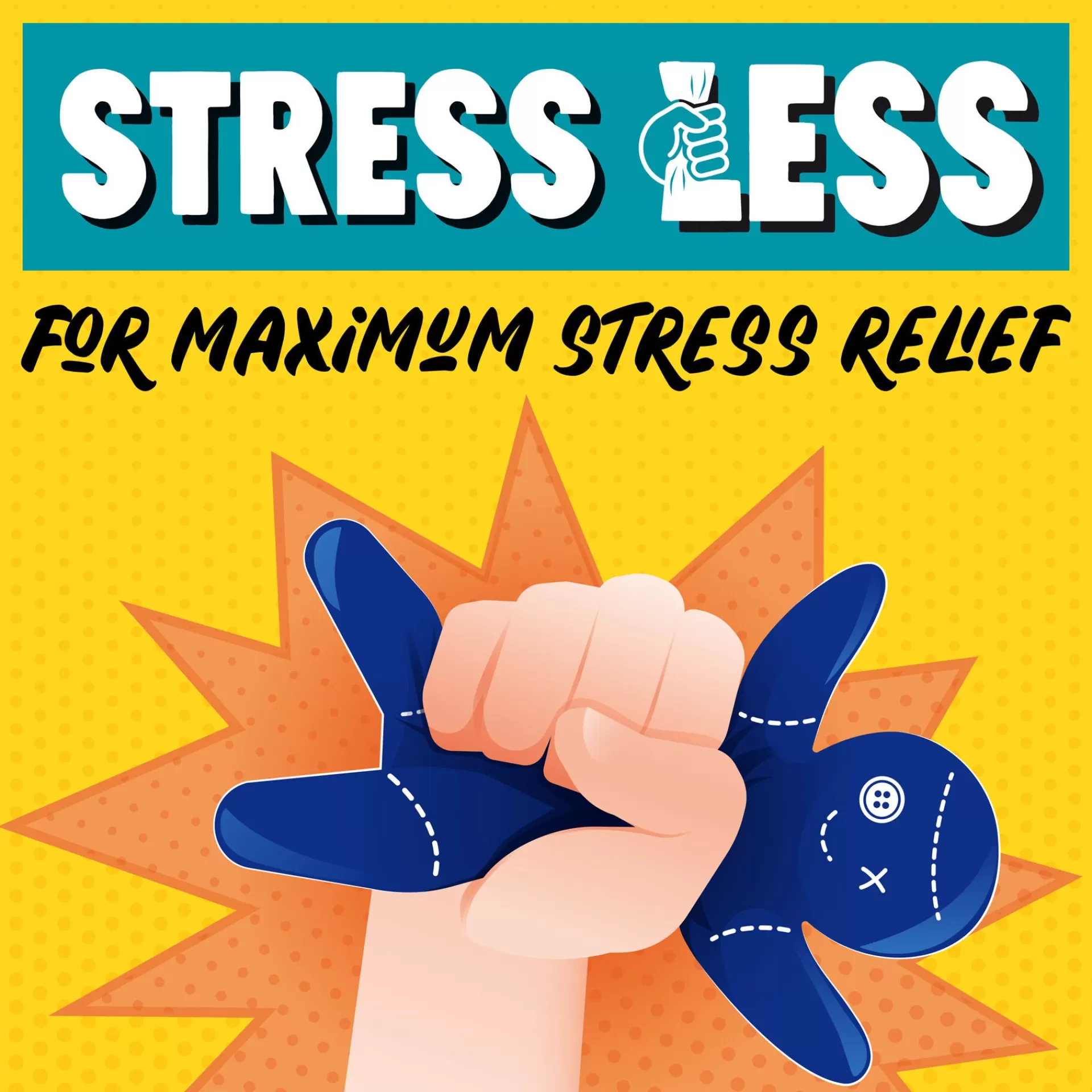 Legami Milano Spiele^Anti-Stress-Squishy - Stress Less