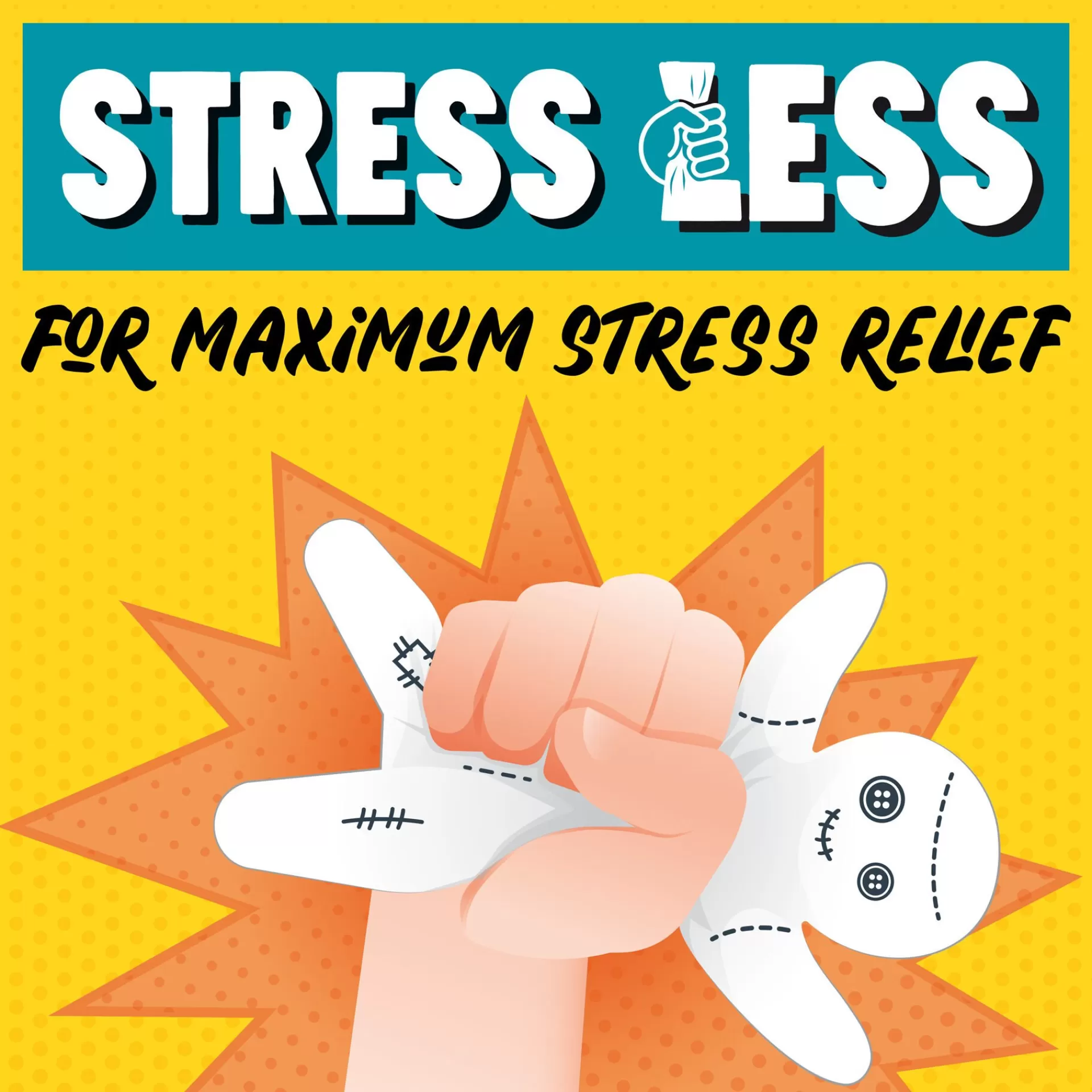 Legami Milano Spiele^Anti-Stress-Squishy - Stress Less