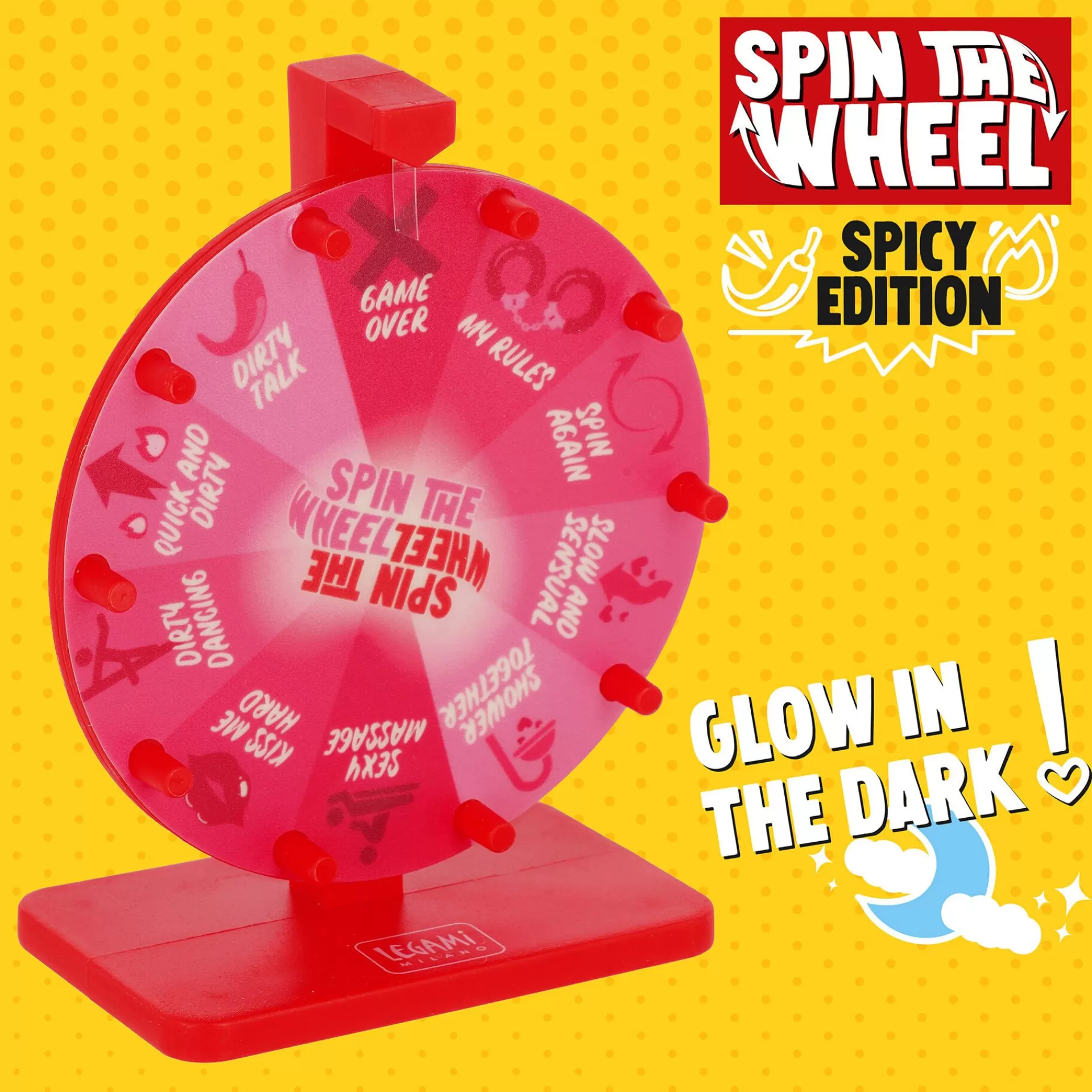 Legami Milano Spiele^Antwort-Rad - Spin The Wheel