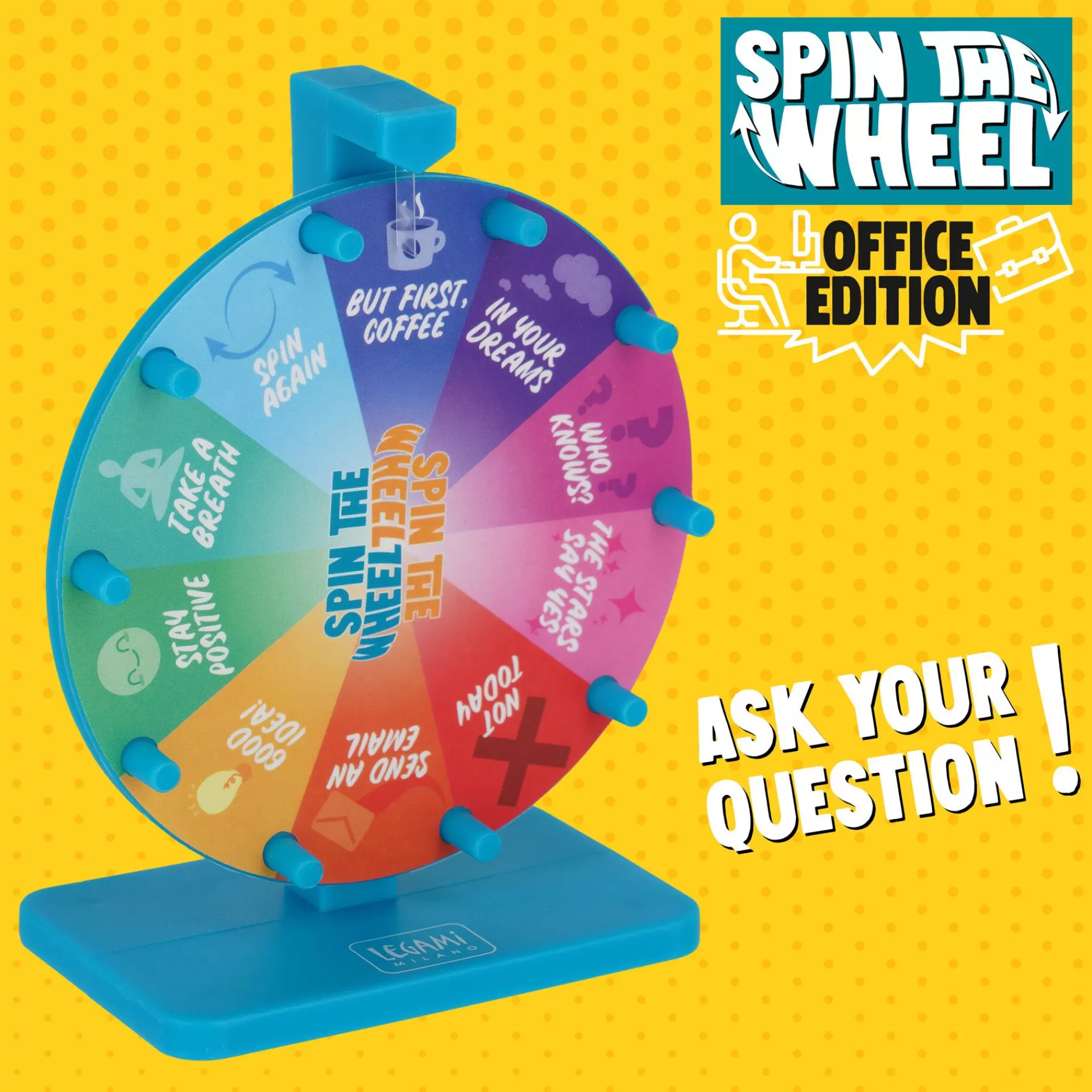 Legami Milano Spiele^Antwort-Rad - Spin The Wheel