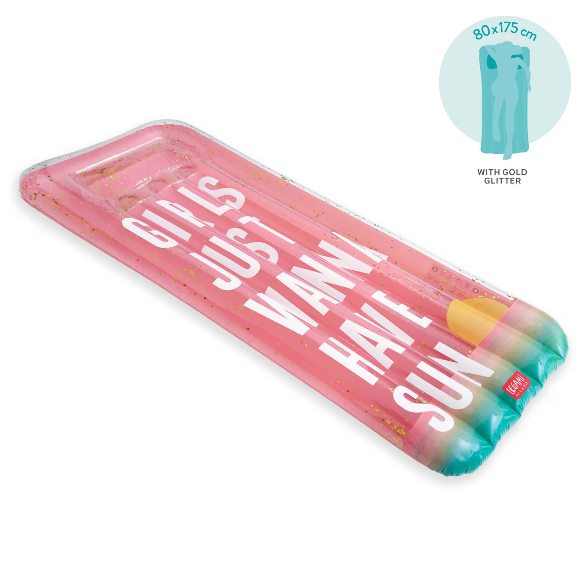 Legami Milano Schlauchboote^Aufblasbare Luftmatratze - Inflatable Pillow