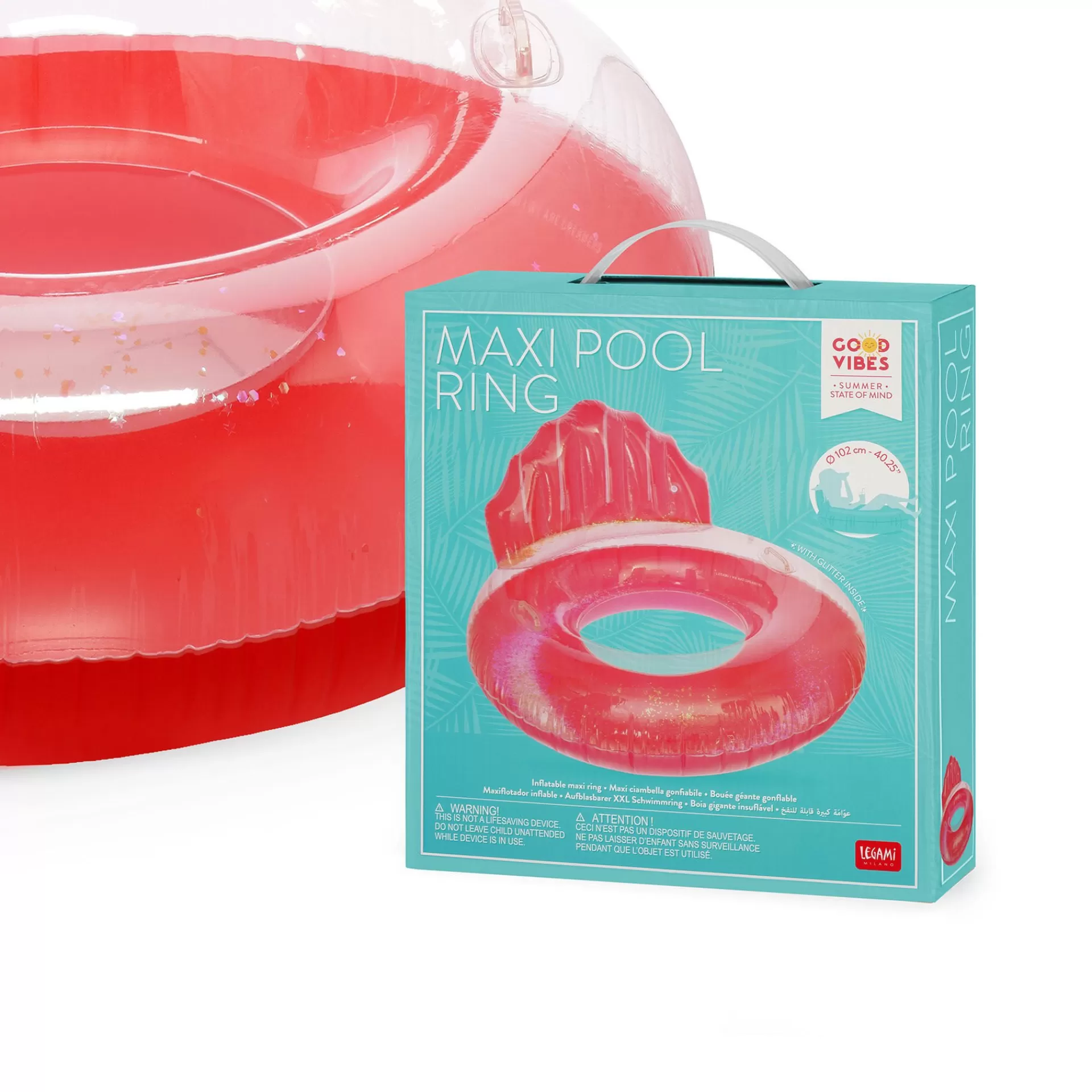 Legami Milano Schlauchboote^Aufblasbarer Maxi-Schwimmring - Maxi Pool Ring