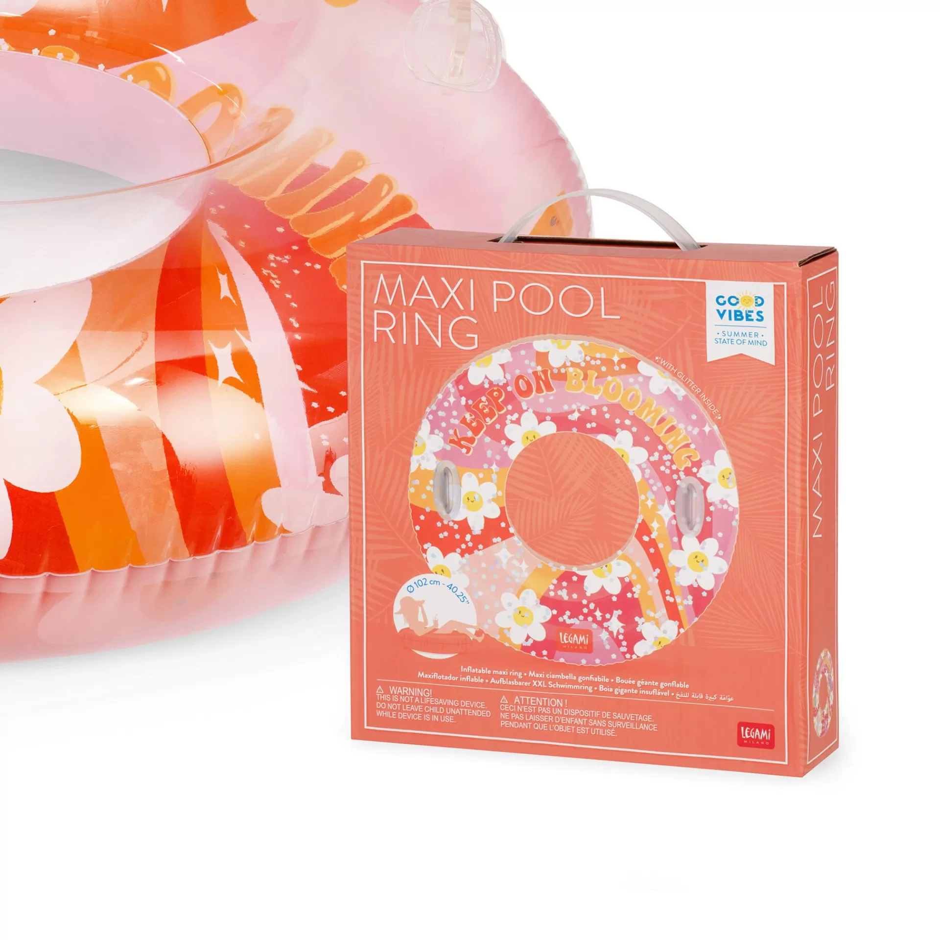 Legami Milano Schlauchboote^Aufblasbarer Maxi-Schwimmring - Maxi Pool Ring