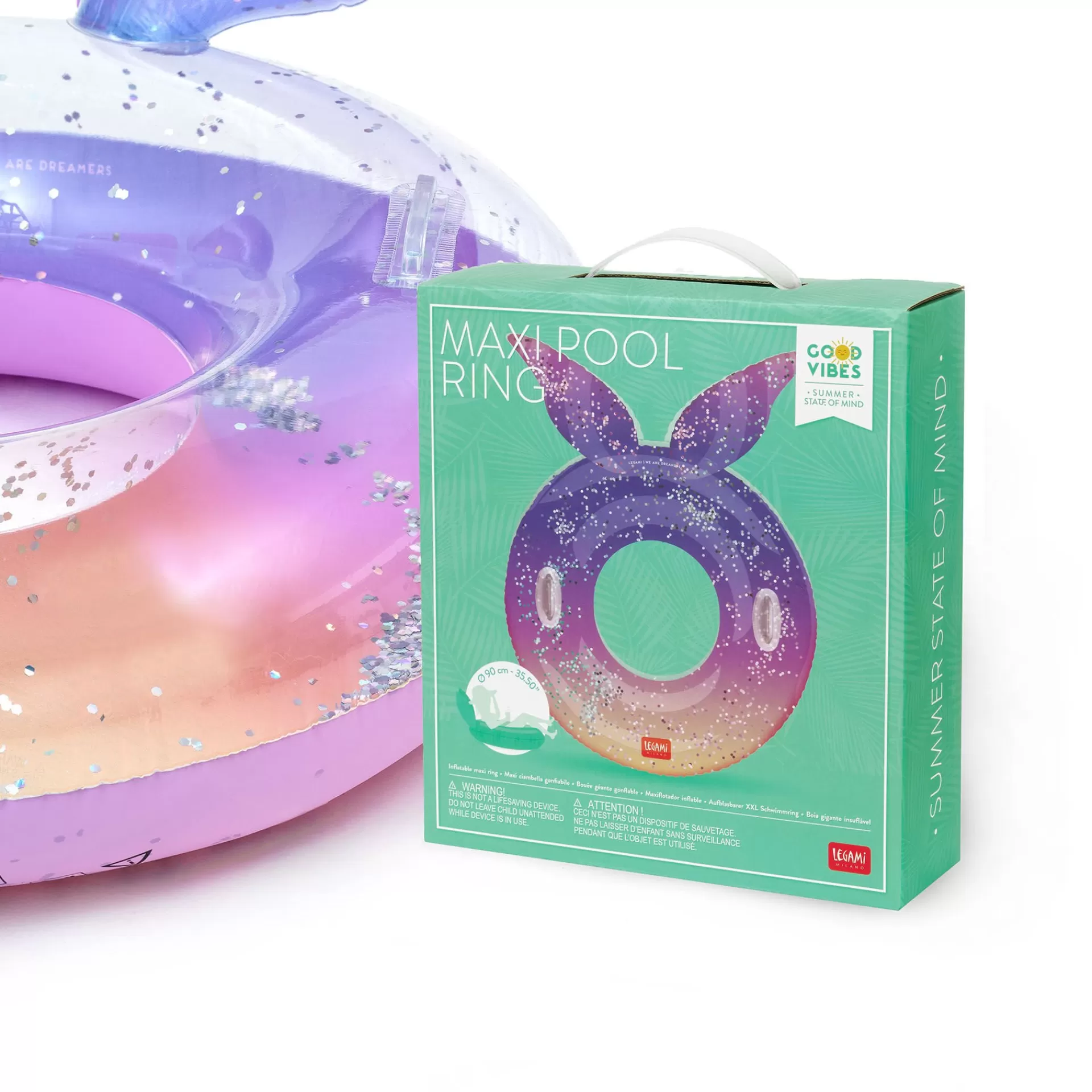 Legami Milano Schlauchboote^Aufblasbarer Maxi-Schwimmring - Maxi Pool Ring