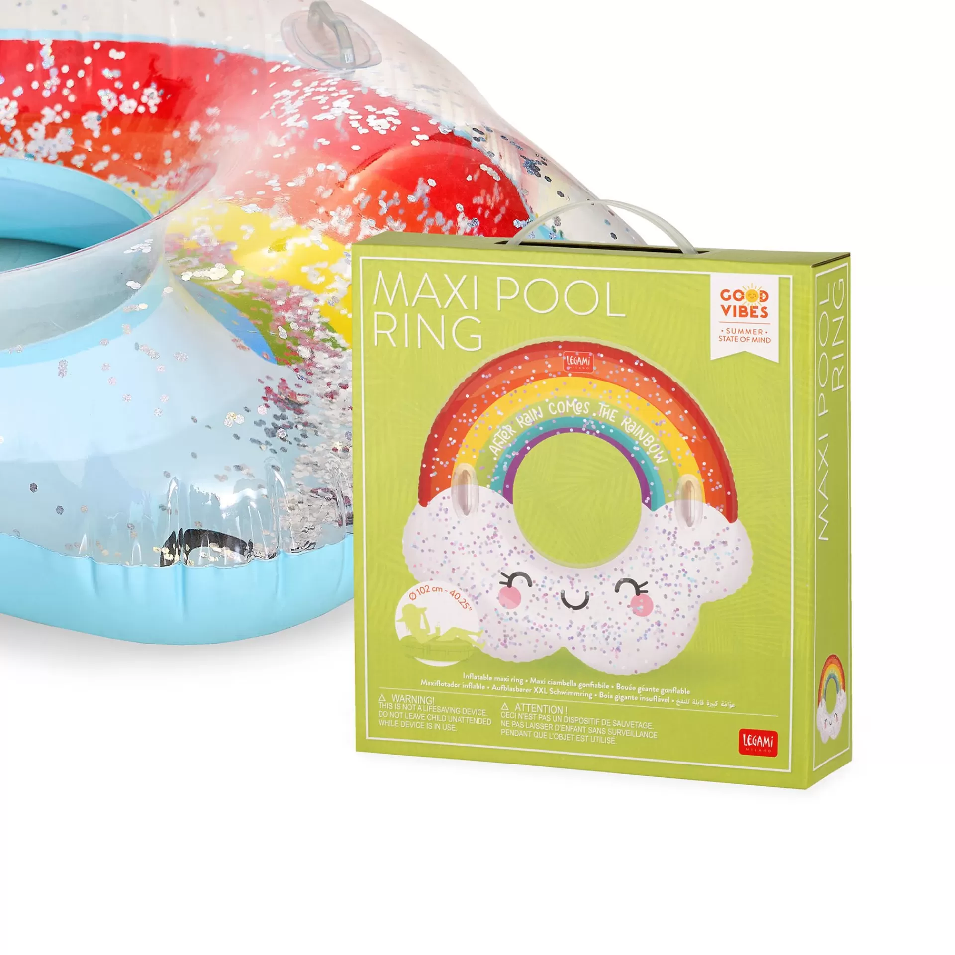 Legami Milano Schlauchboote^Aufblasbarer Maxi-Schwimmring - Maxi Pool Ring