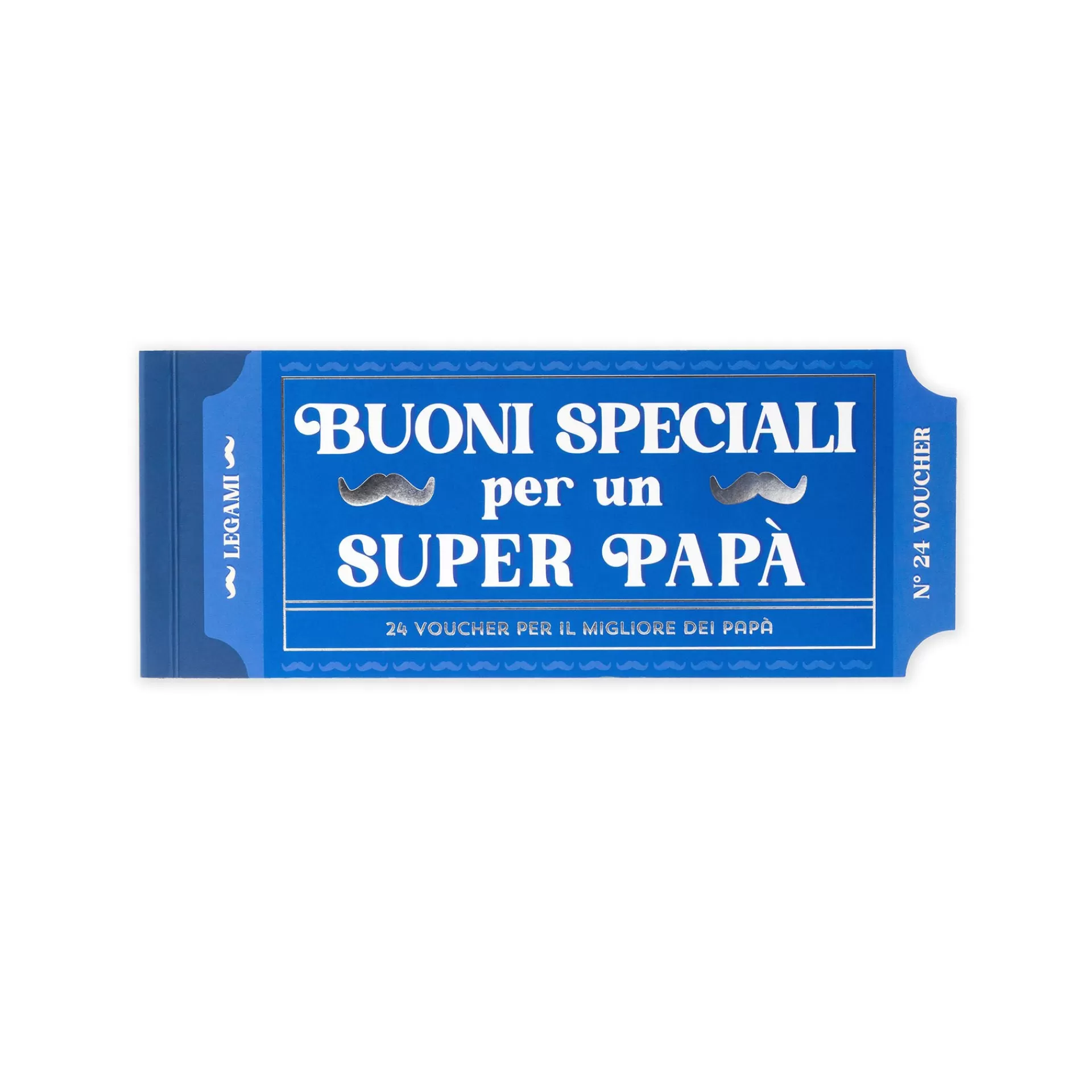 Legami Milano Spiele^Block mit 24 Gutscheinen für Papa - Italienisch