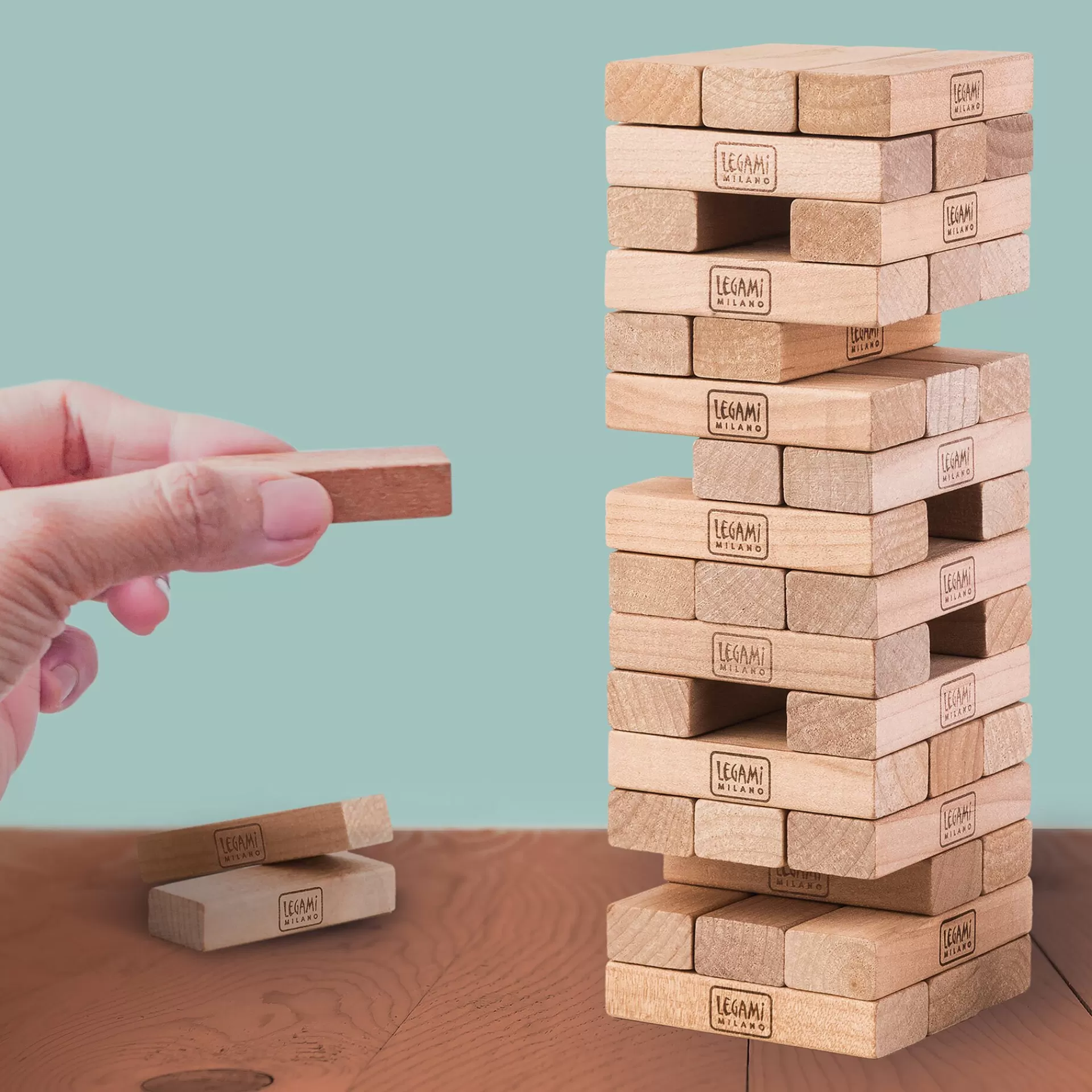 Legami Milano Spiele^Das Spiel des wackeligen Turms - Tumbling Tower