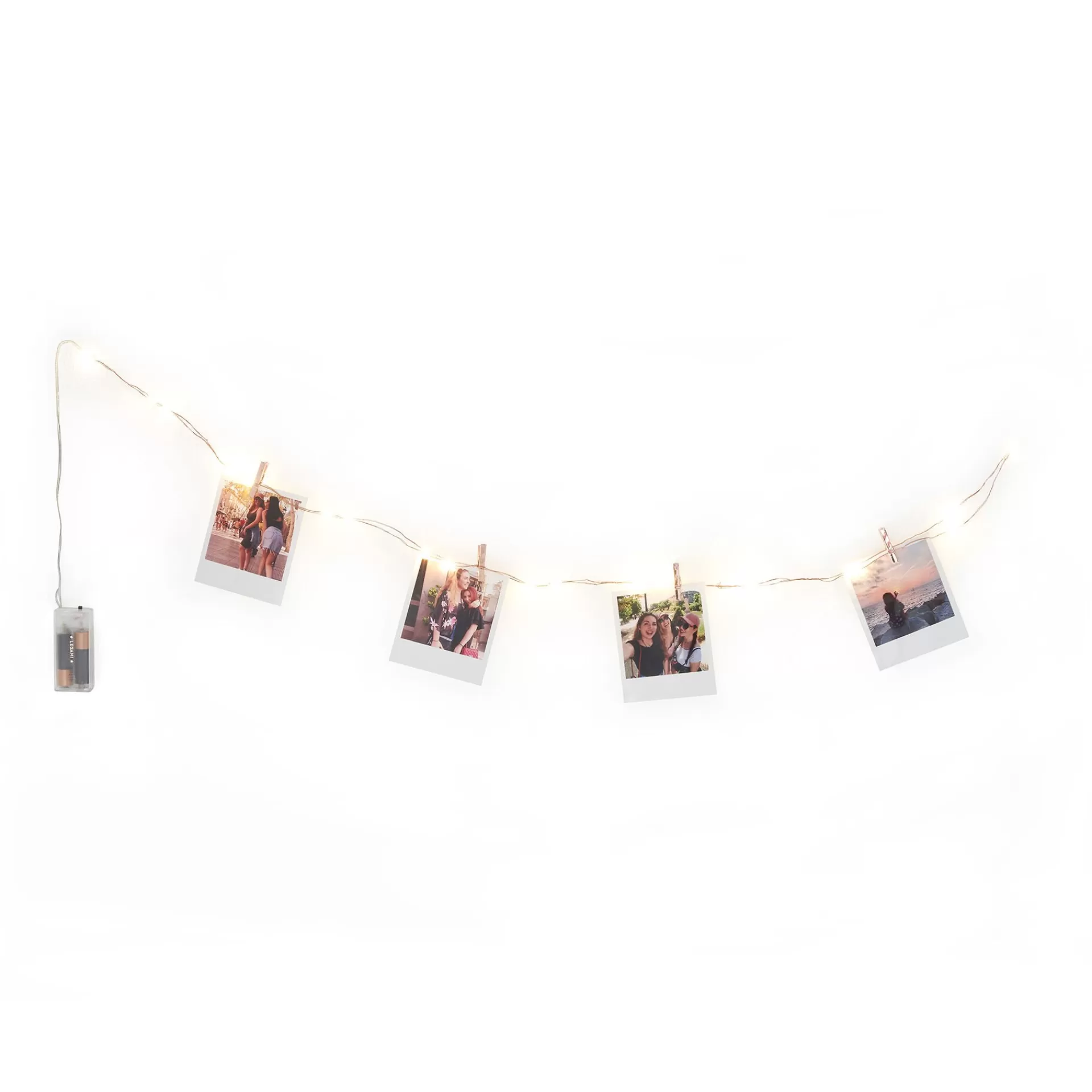 Legami Milano Fotohalter Und Fotoalbum^Dekorative Lichterkette mit Fotoclip