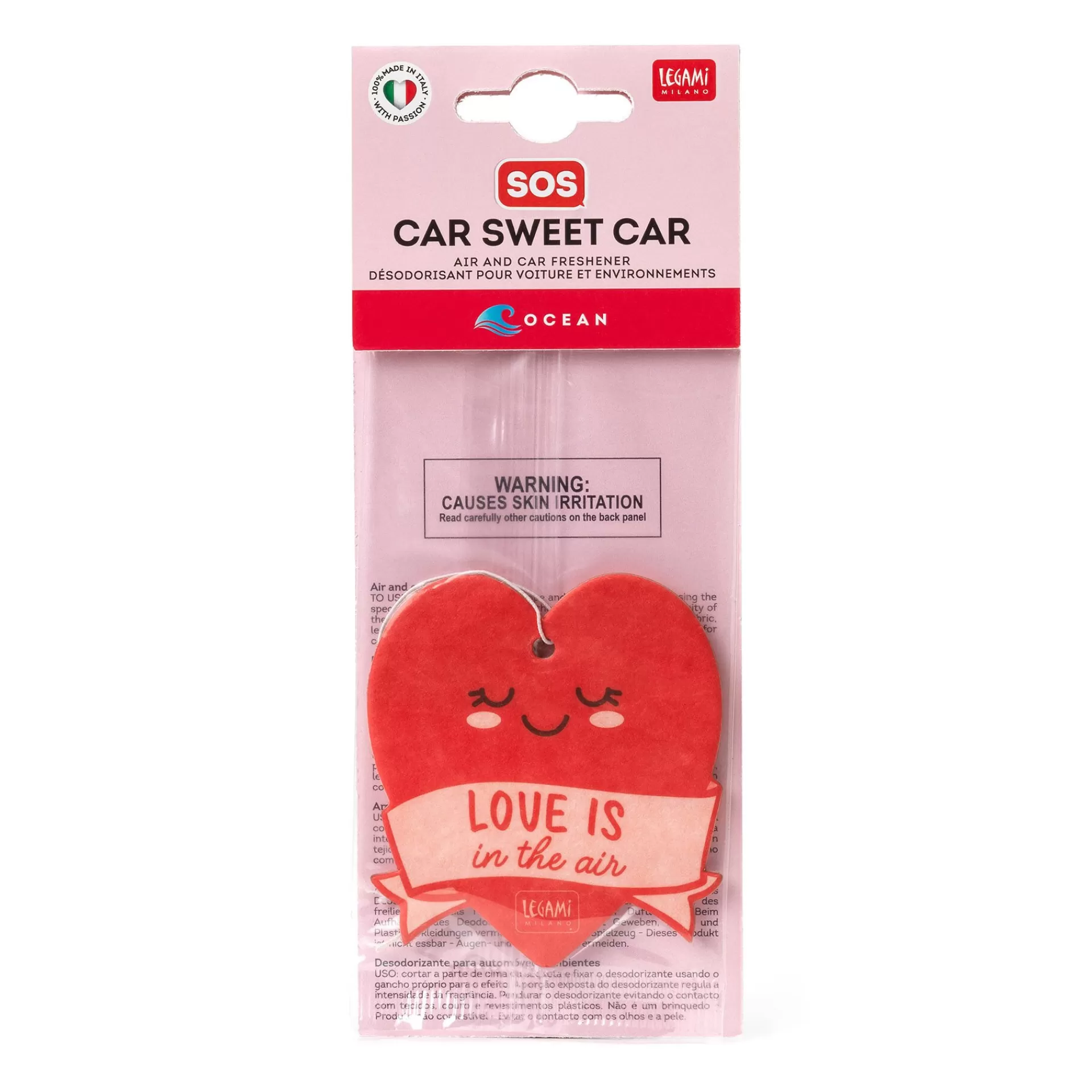 Legami Milano Weitere Accessoires | Reise-Accessoires^Duftspender für Auto und Innenräume - SOS Car Sweet Car