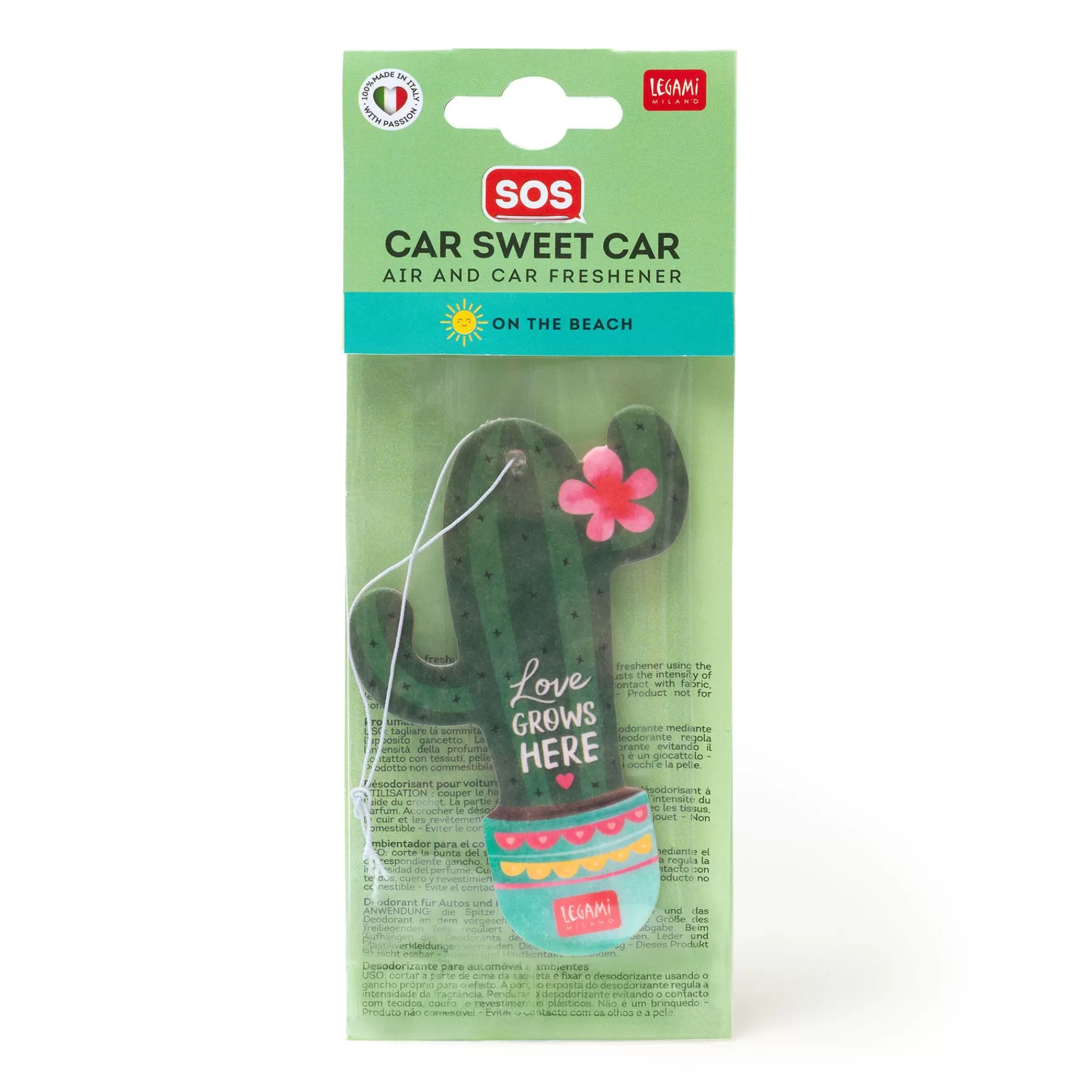 Legami Milano Weitere Accessoires | Reise-Accessoires^Duftspender für Auto und Innenräume - SOS Car Sweet Car