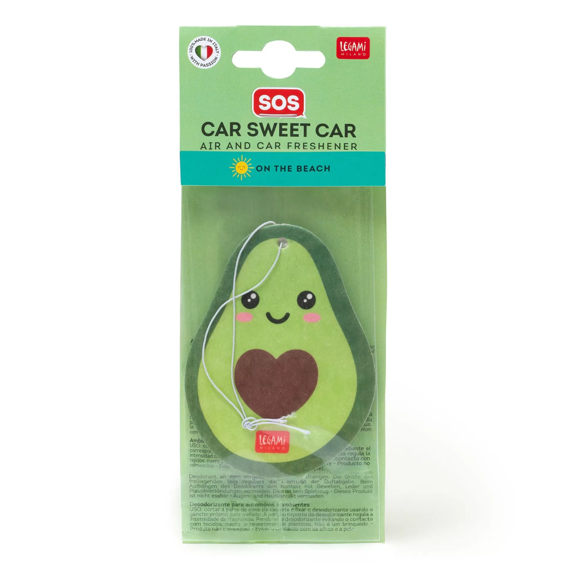 Legami Milano Weitere Accessoires | Reise-Accessoires^Duftspender für Auto und Innenräume - SOS Car Sweet Car