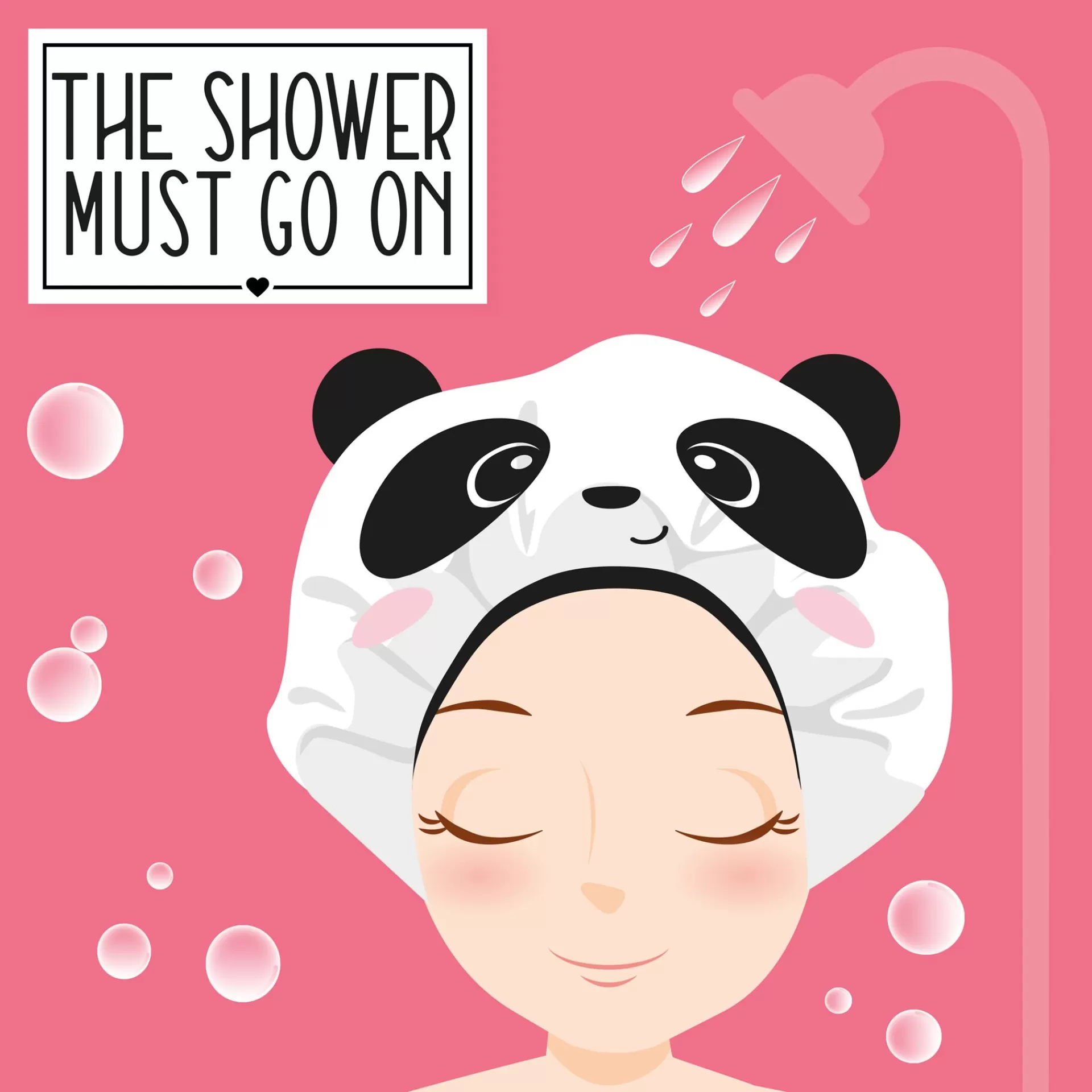 Legami Milano Gesicht Und Körper^Duschhaube - The Shower Must Go On