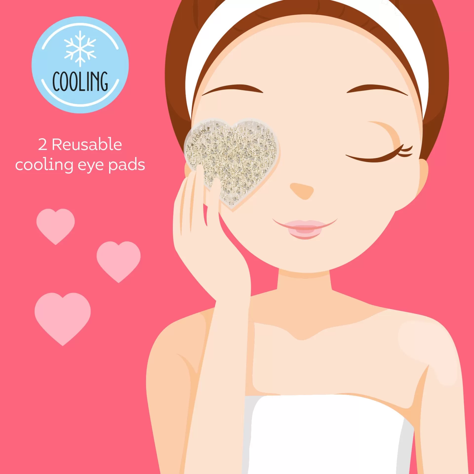 Legami Milano Beauty-Accessoires^Erfrischende Augenpads - Chill Out