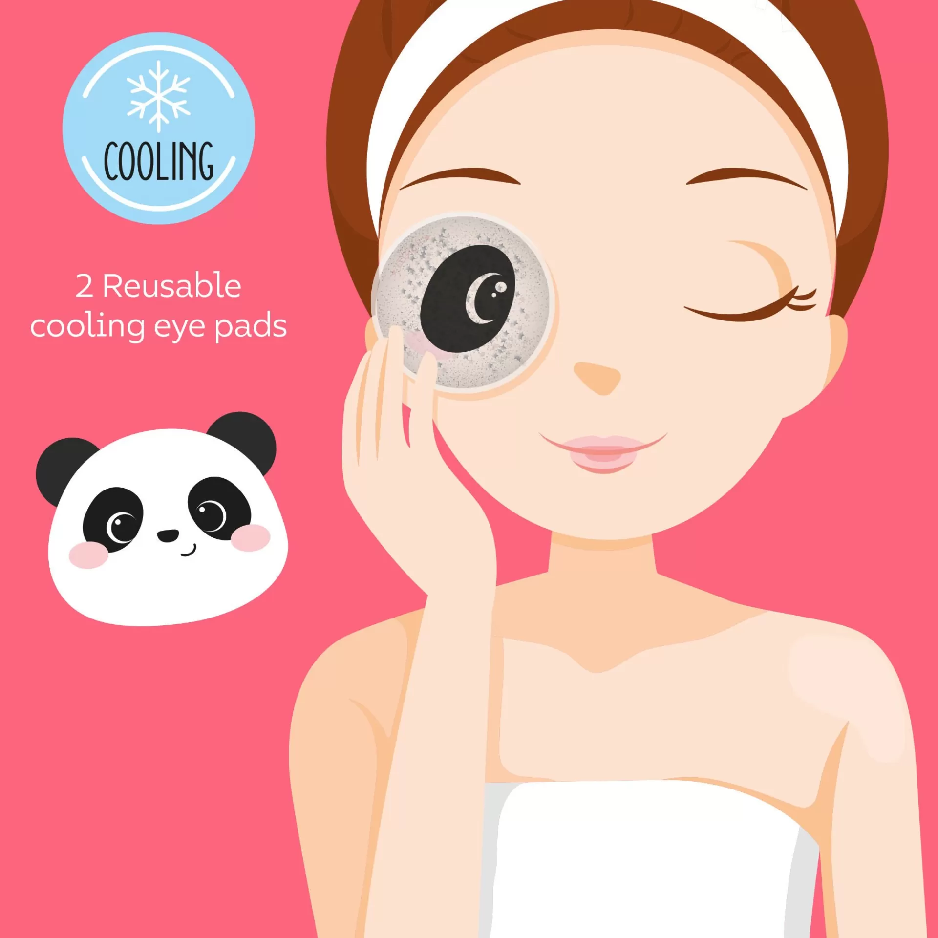 Legami Milano Beauty-Accessoires^Erfrischende Augenpads - Chill Out