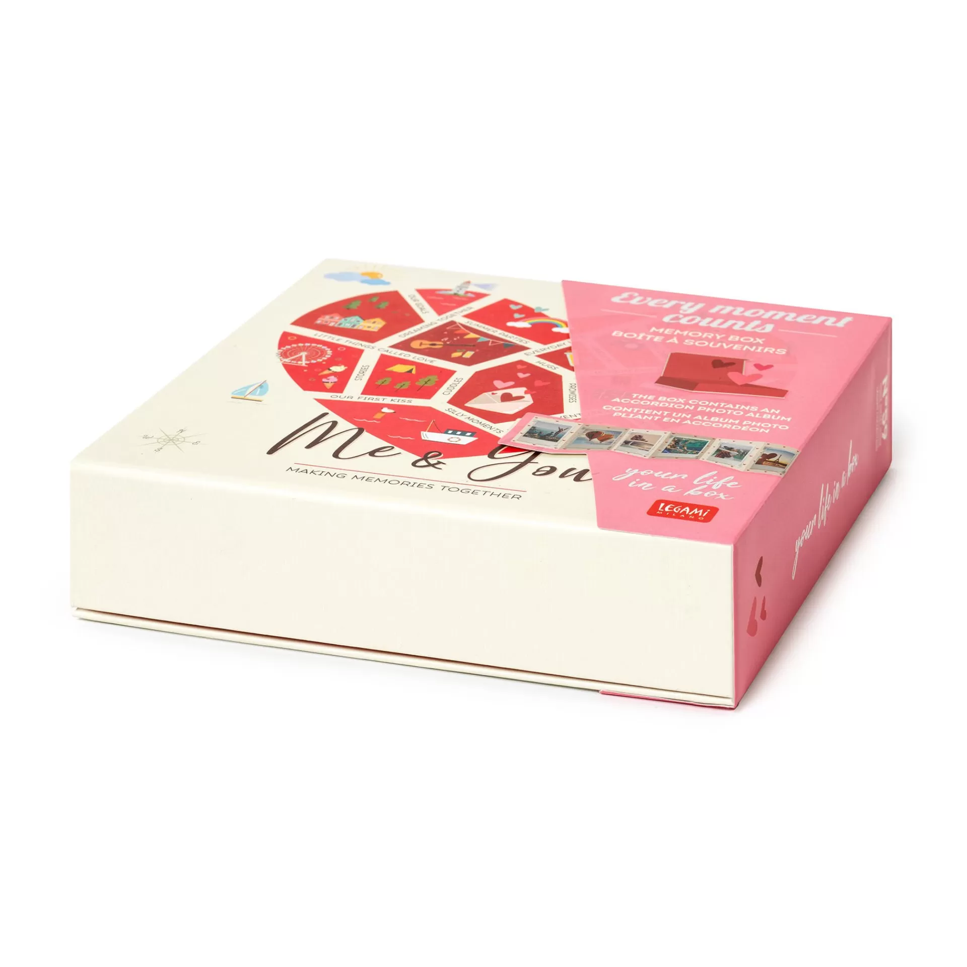 Legami Milano Fotohalter Und Fotoalbum^Erinnerungsbox - Every Moment Counts