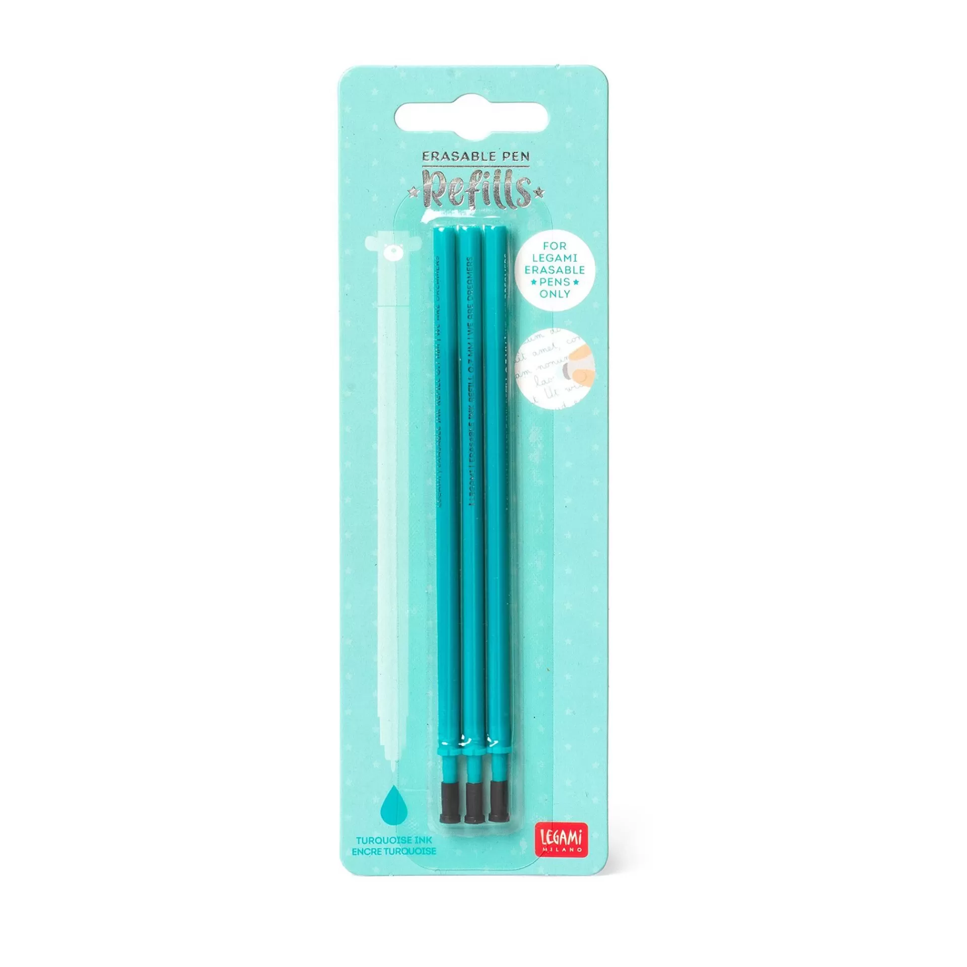Legami Milano Erasables Stifte Nachfüllminen^Ersatzmine für löschbaren Gelstift - Erasable Pen