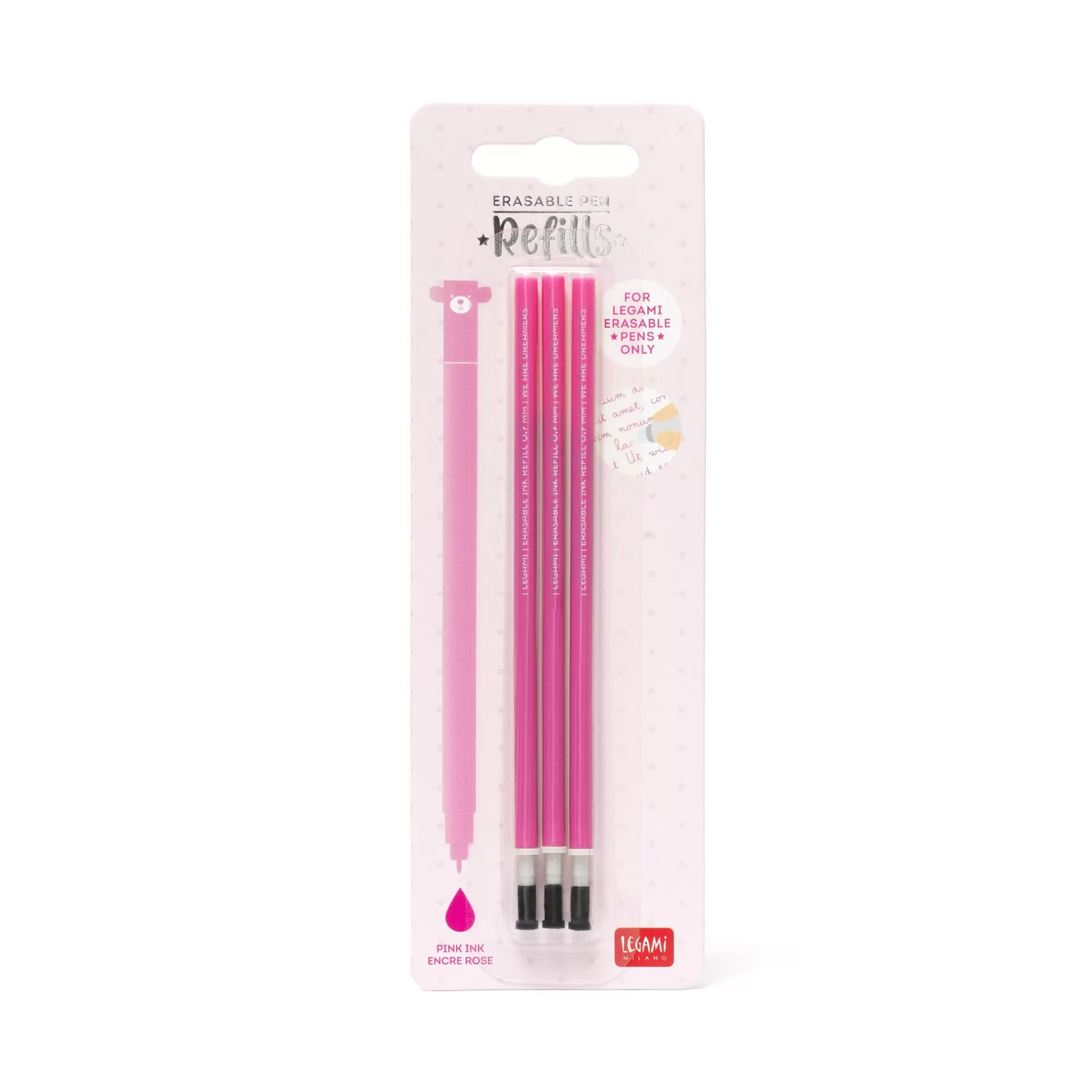 Legami Milano Erasables Stifte Nachfüllminen^Ersatzmine für löschbaren Gelstift - Erasable Pen