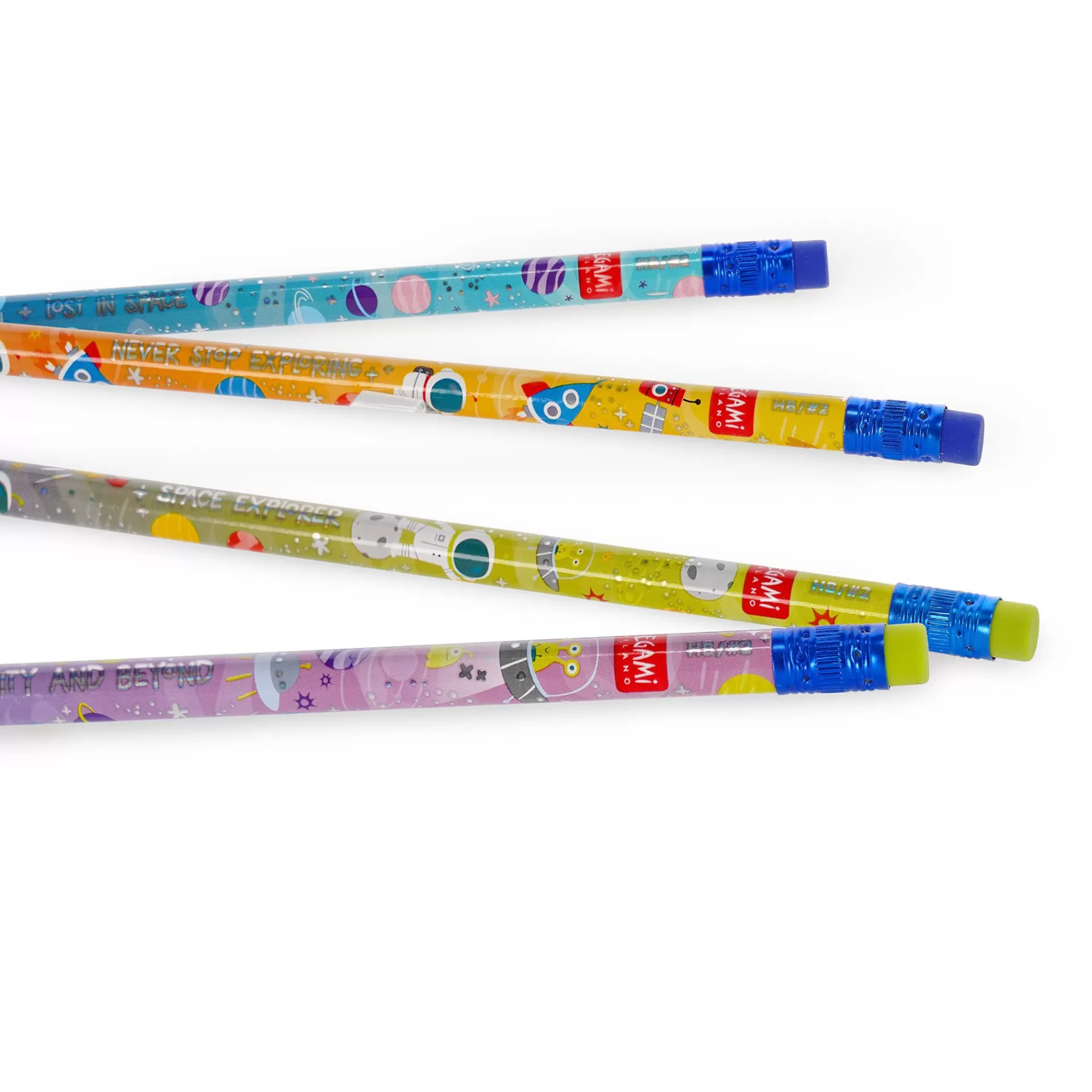 Legami Milano Bleistifte Und Buntstifte^4er-Set duftende HB-Bleistifte - Smelling Good!
