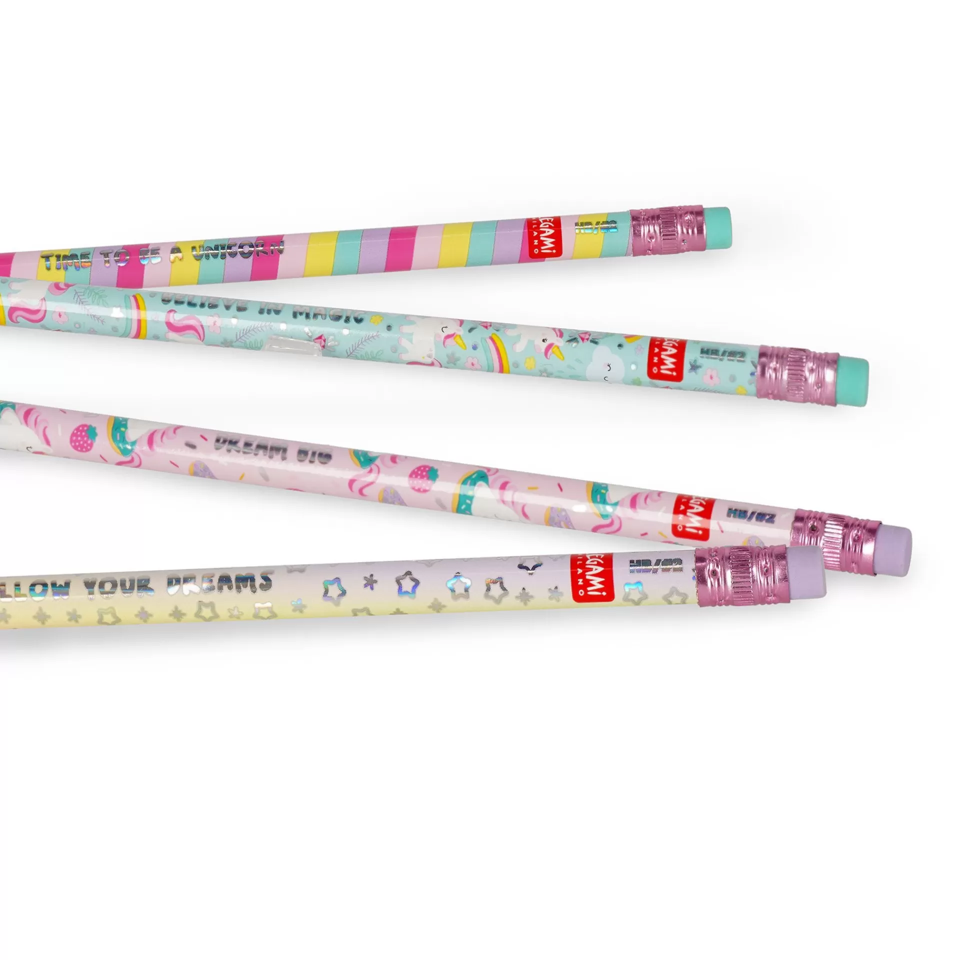 Legami Milano Bleistifte Und Buntstifte^4er-Set duftende HB-Bleistifte - Smelling Good!