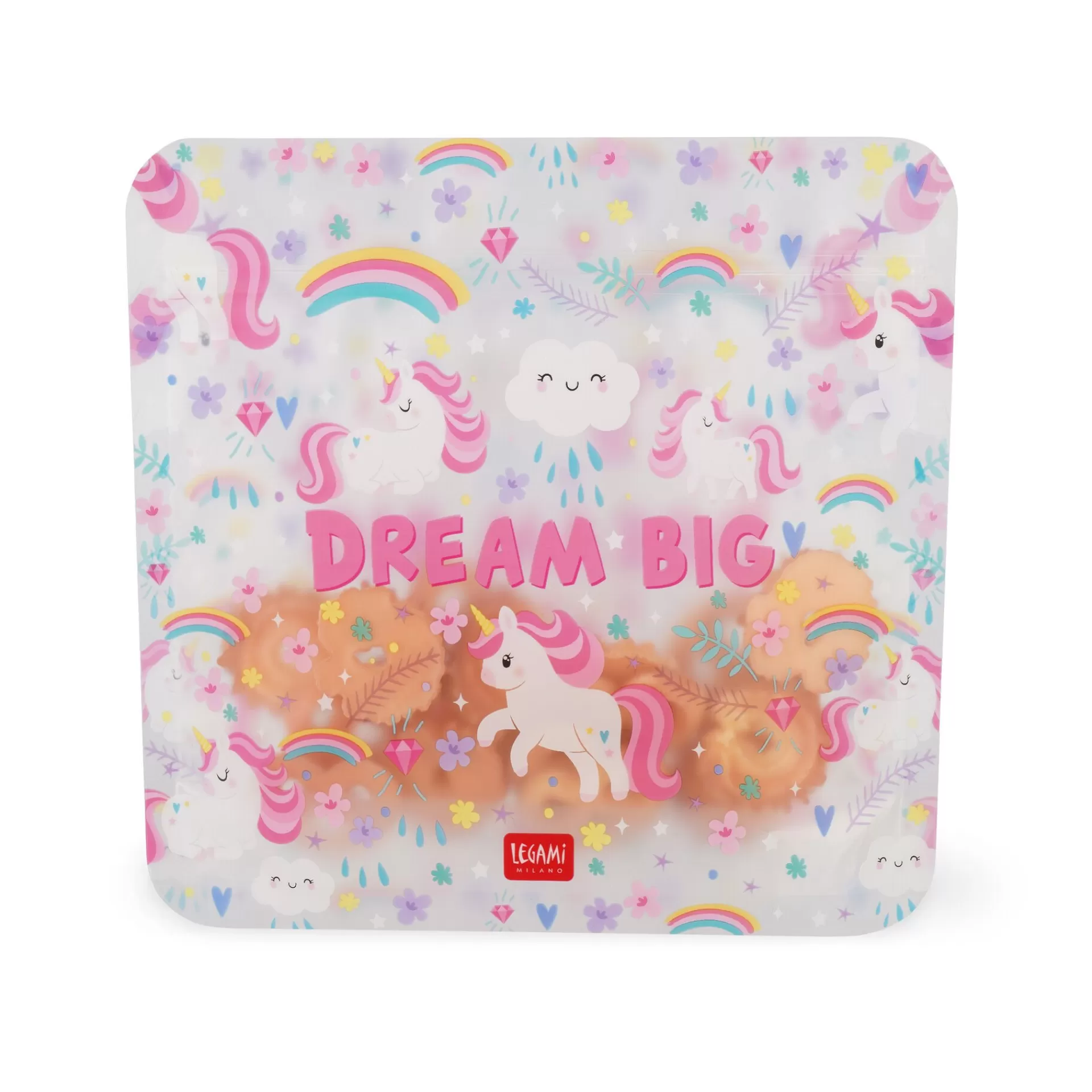 Legami Milano Weitere Küchen-Accessoires^3er-Set Lebensmittelbeutel - Snack Bags