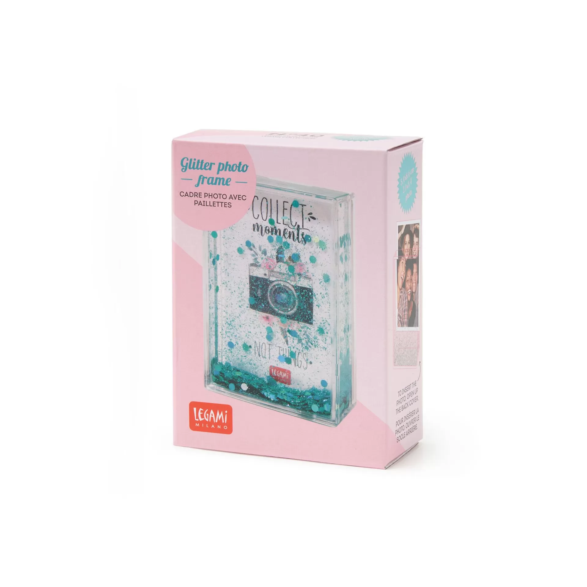 Legami Milano Fotohalter Und Fotoalbum^Fotohalter mit Glitter