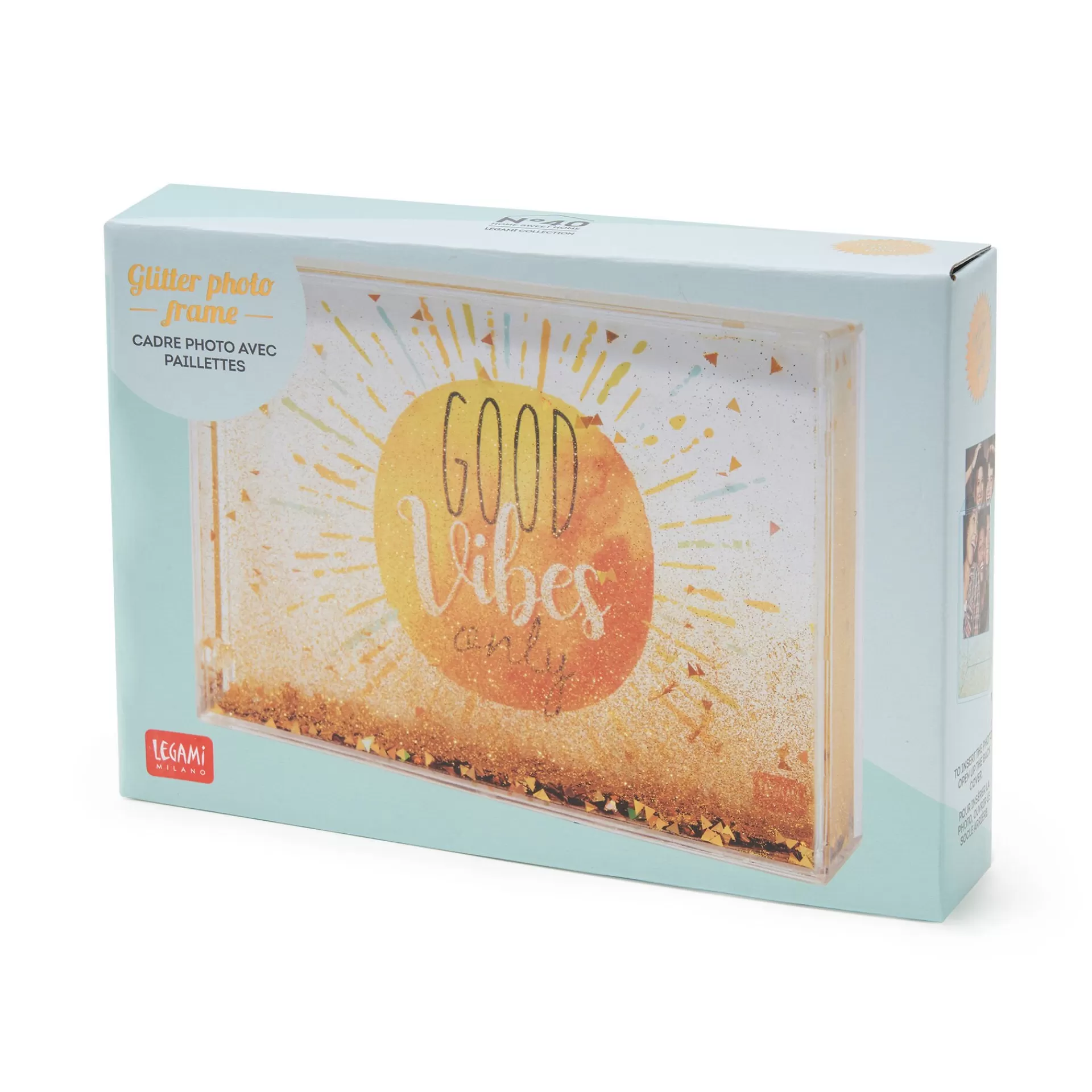 Legami Milano Fotohalter Und Fotoalbum^Fotohalter mit Glitter