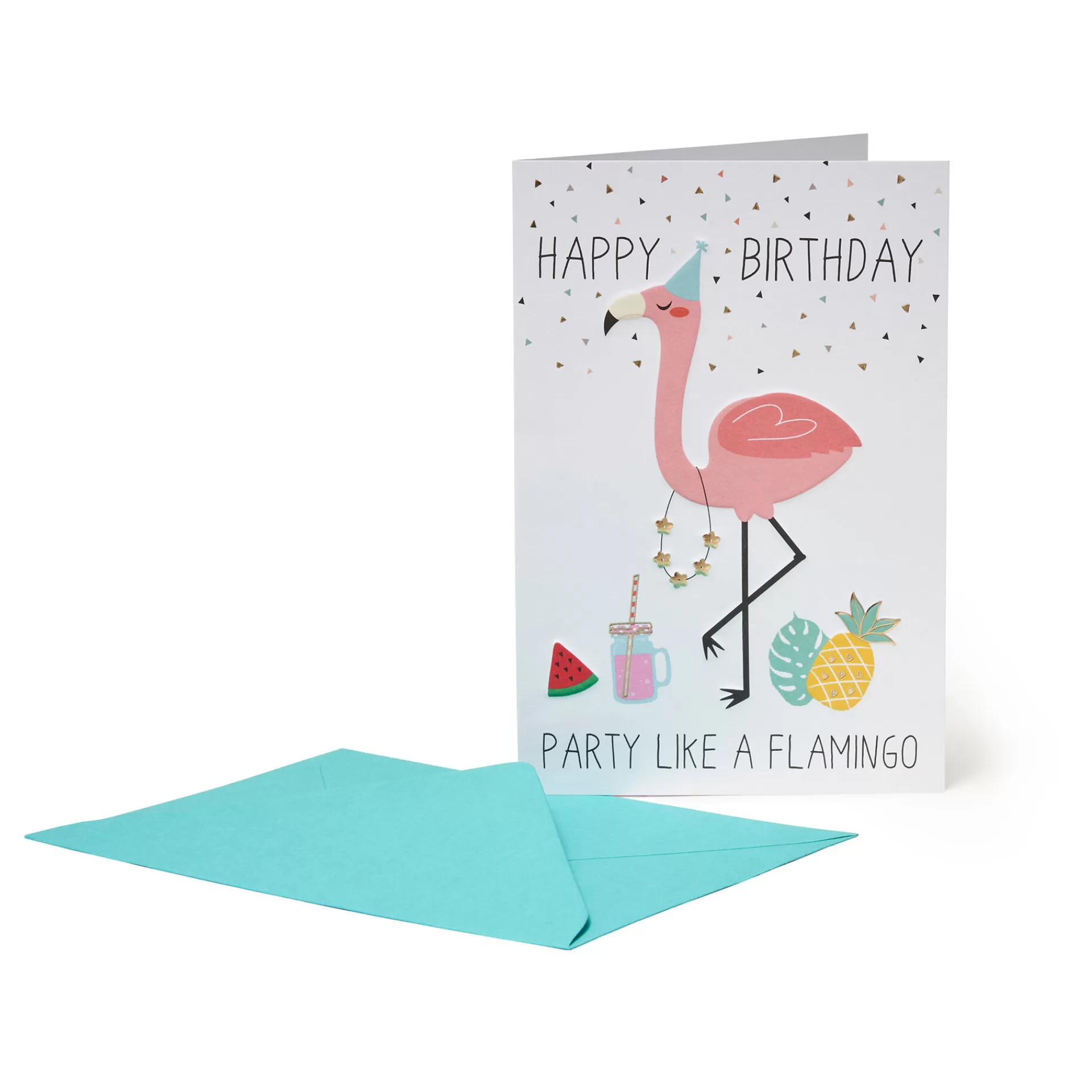 Legami Milano Geburtstagskarten^Glückwunschkarte Geburtstag - Flamingo