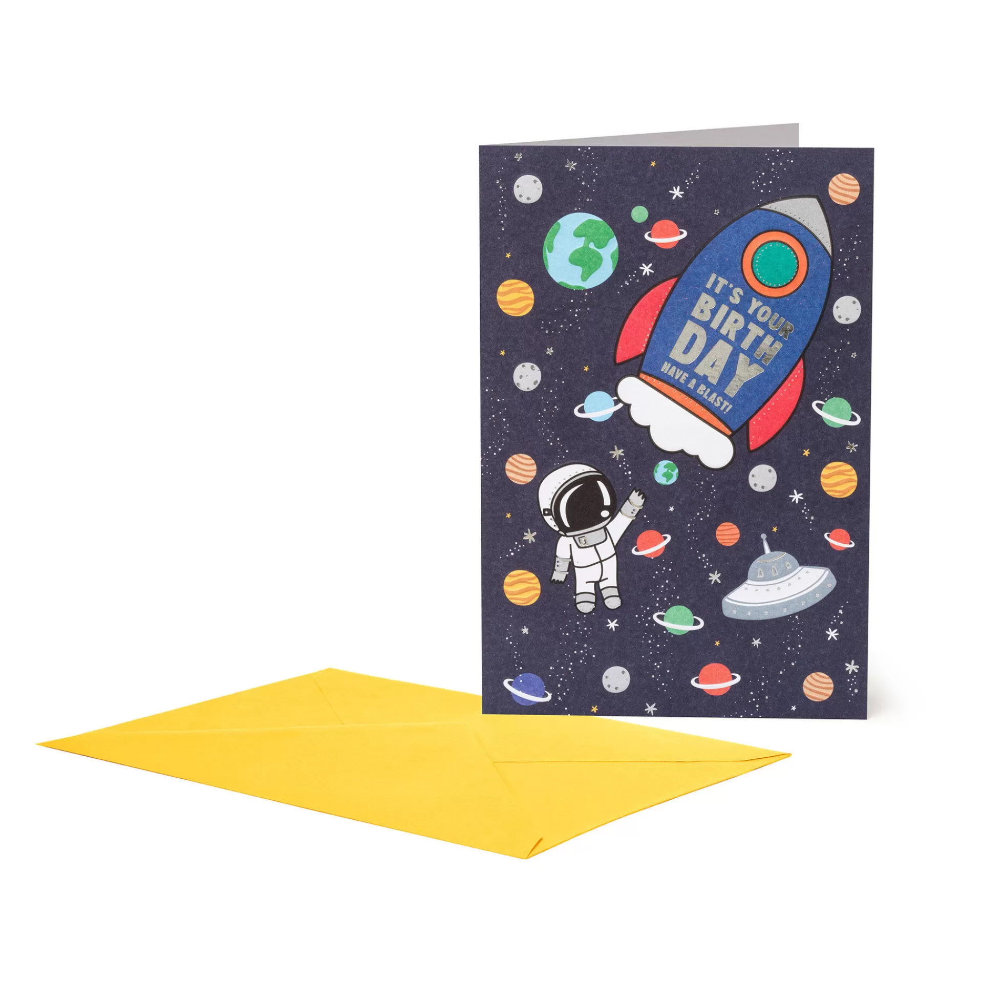 Legami Milano Geburtstagskarten^Glückwunschkarte Geburtstag - Space