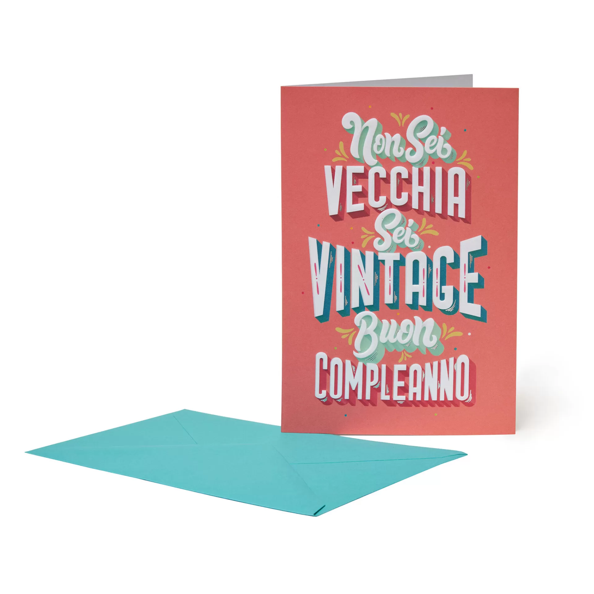 Legami Milano Geburtstagskarten^Glückwunschkarte Geburtstag - Vintage