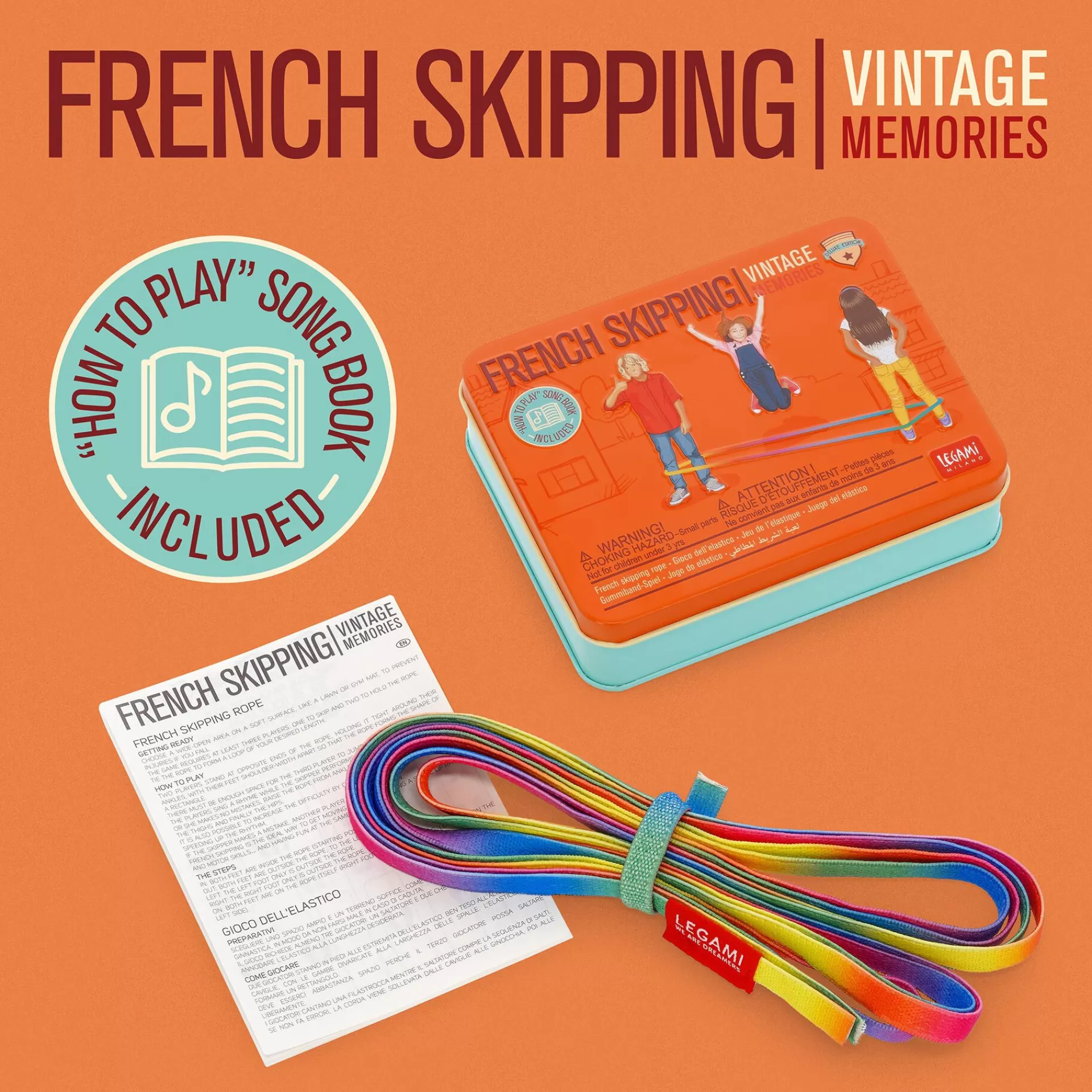 Legami Milano Spiele^Gummiband-spiel - French Skipping
