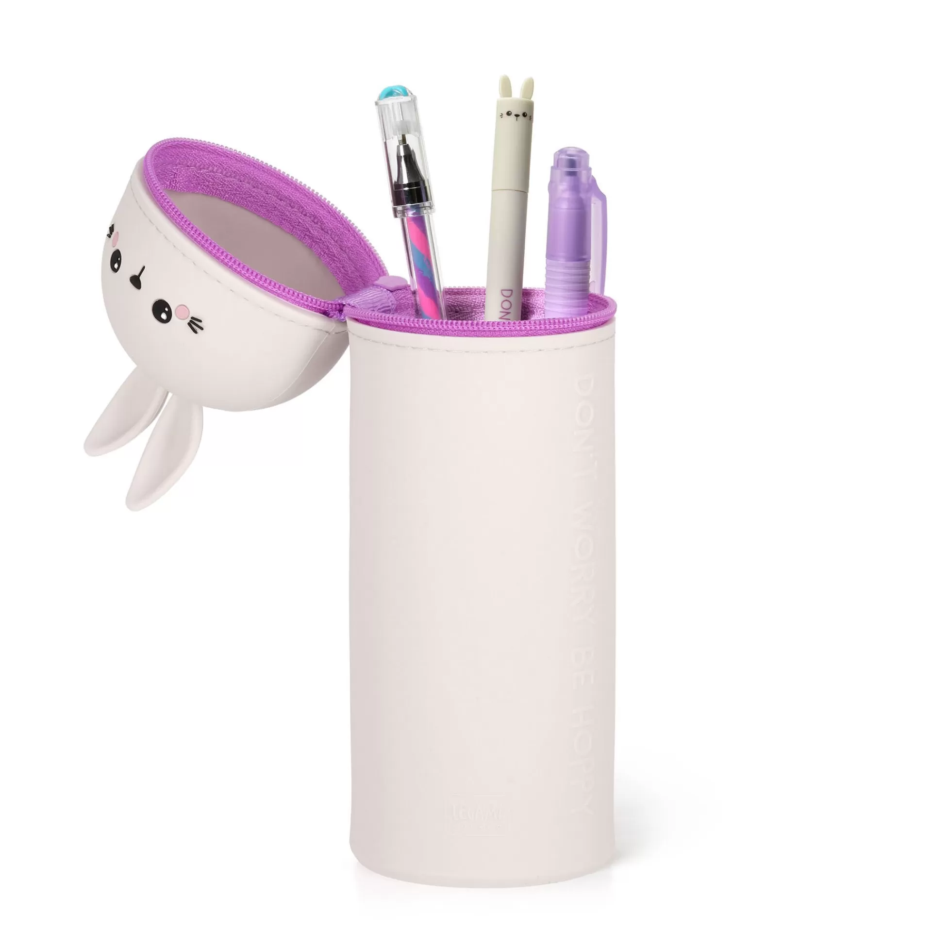 Legami Milano Federmäppchen^2-in-1-Federmäppchen aus Silikon - Kawaii