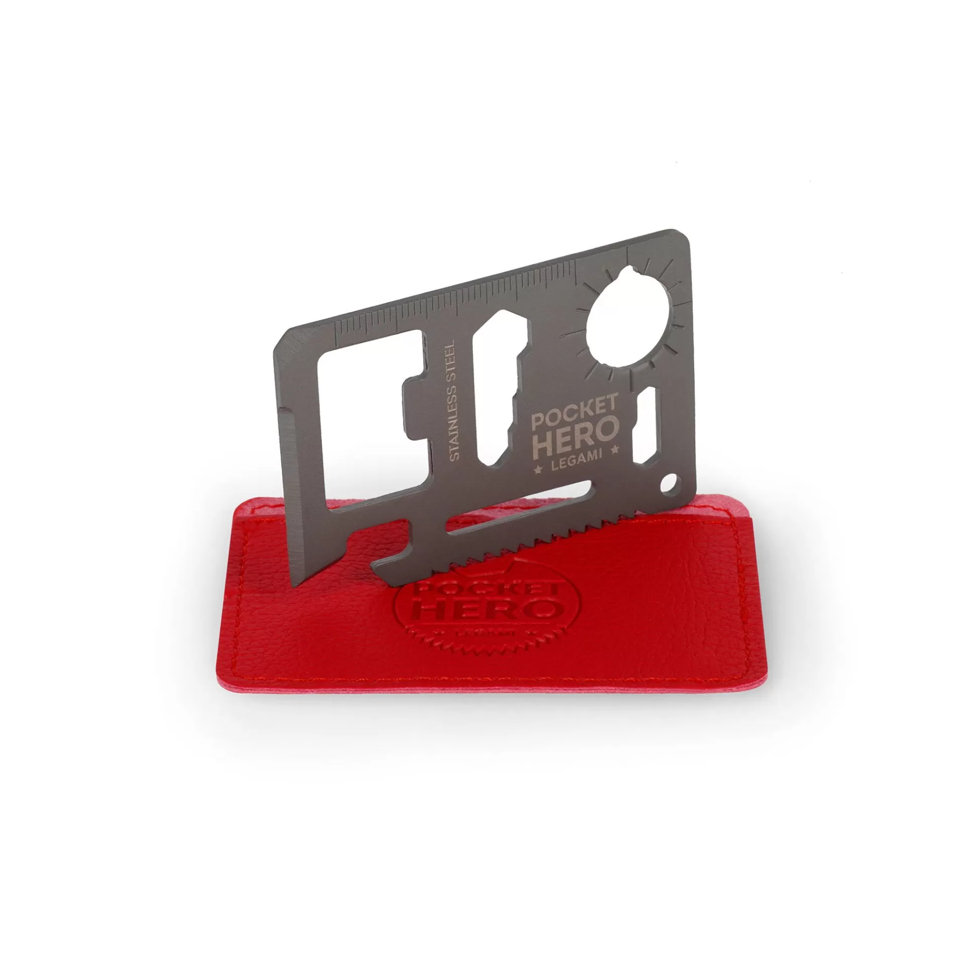 Legami Milano Weitere Accessoires^11-in-1-Multifunktionswerkzeug aus Stahl - SOS Pocket Hero