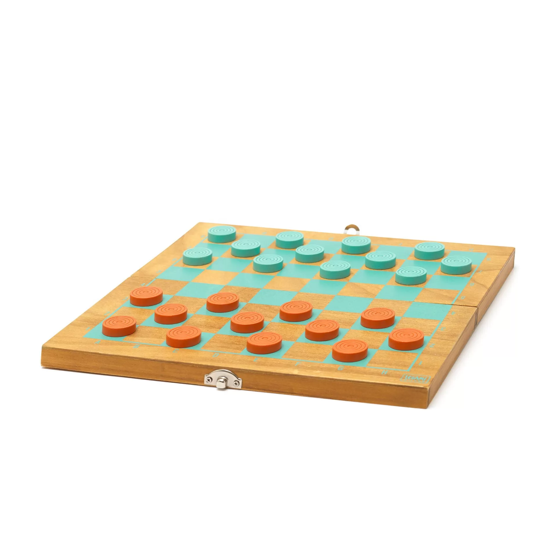 Legami Milano Spiele^2-in-1-Schach- und Damespiel