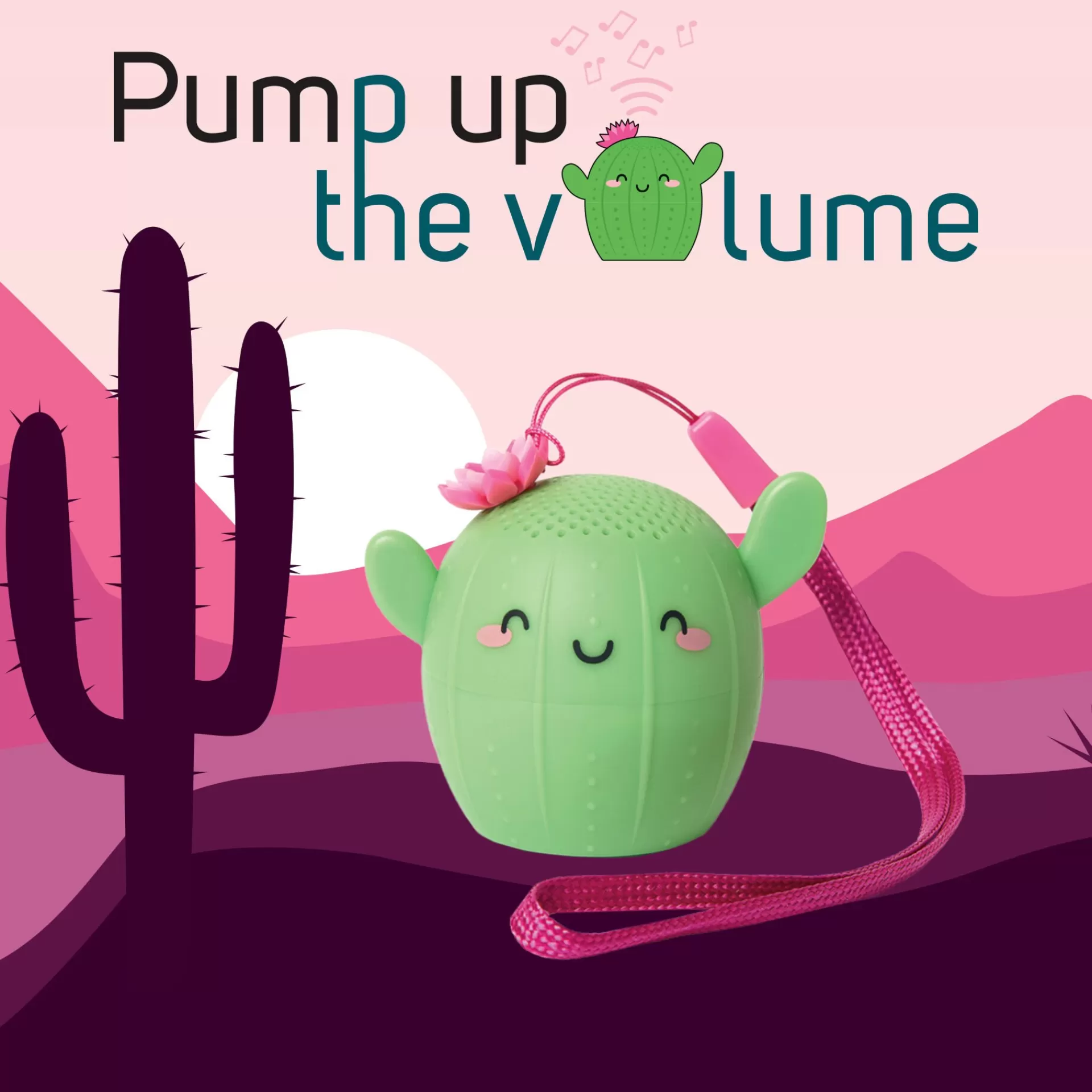 Legami Milano Lautsprecher^Kabellose Mini-Freisprecheinrichtung und Speaker - Pump Up The Volume