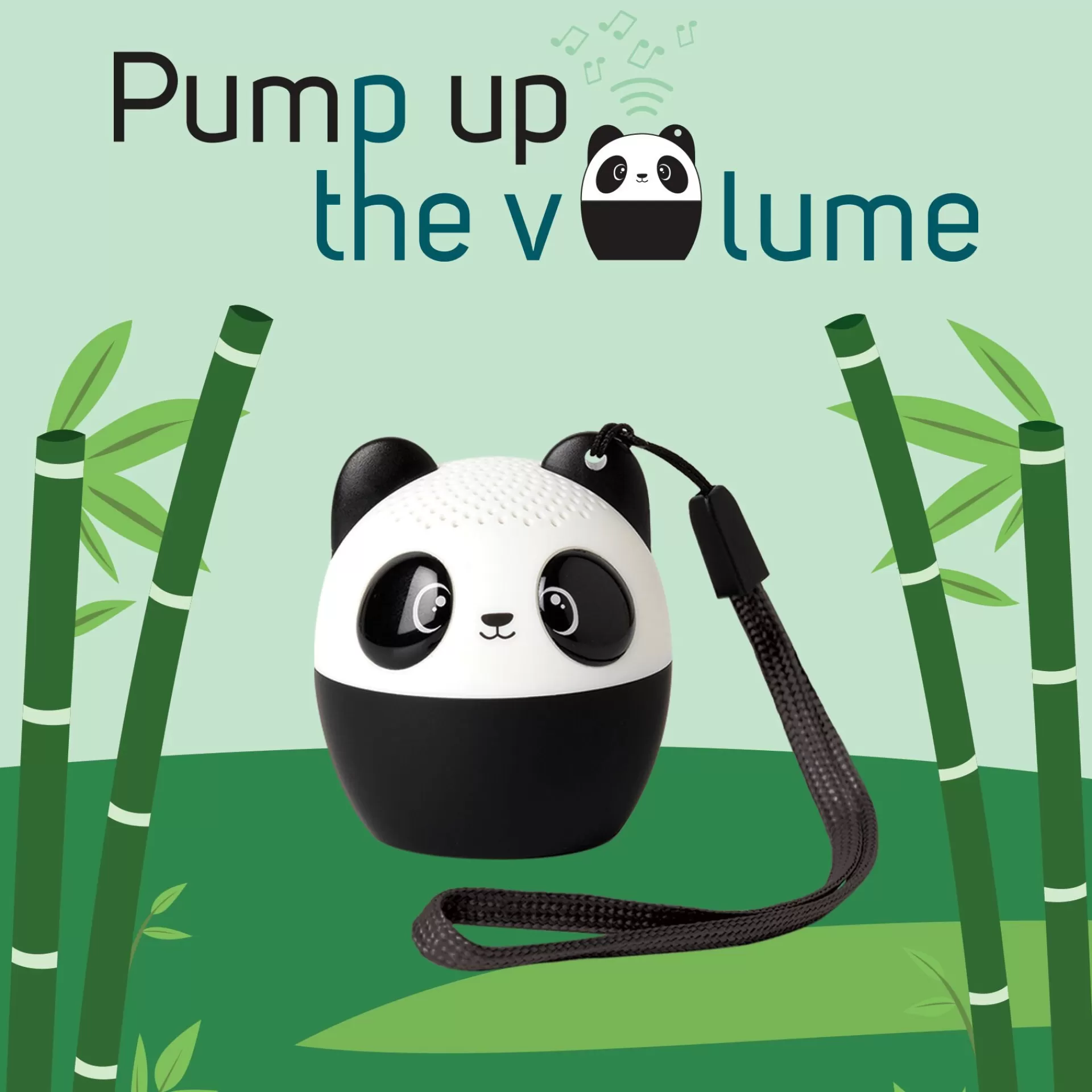 Legami Milano Lautsprecher^Kabellose Mini-Freisprecheinrichtung und Speaker - Pump Up The Volume