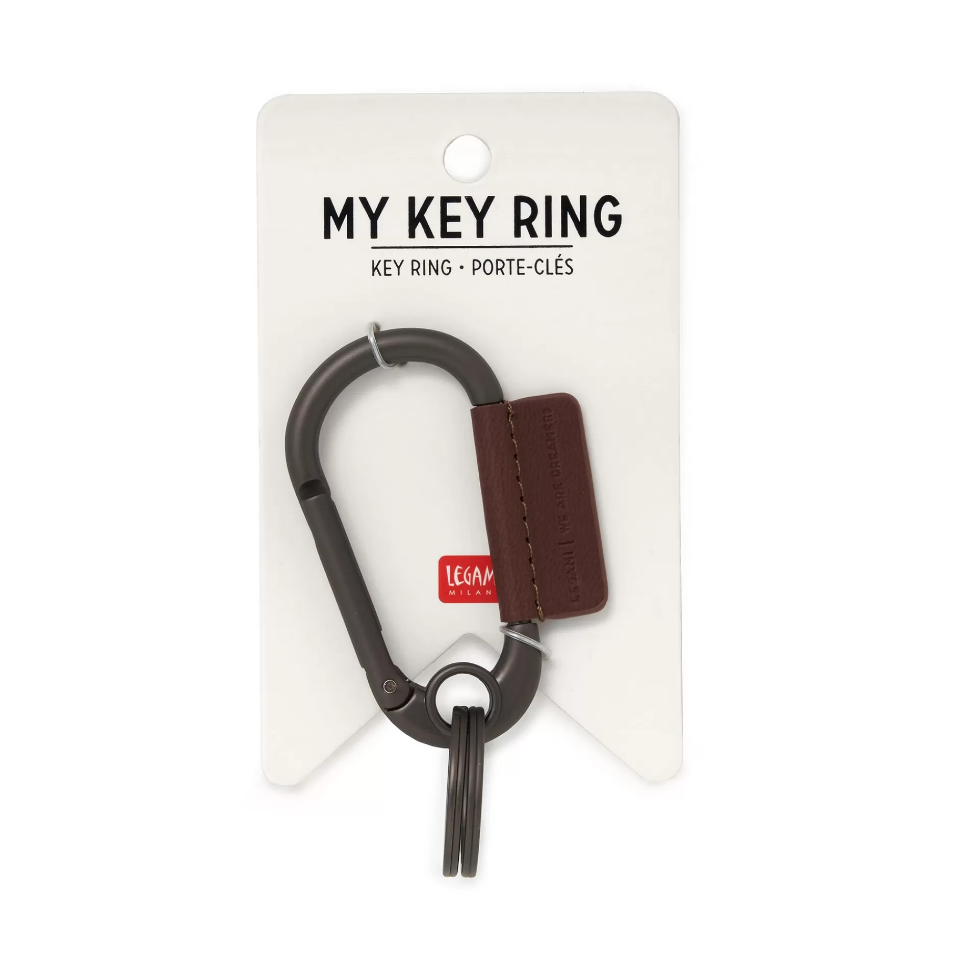 Legami Milano Schlüsselanhänger^Karabinerhaken-Schlüsselanhänger - My Key Ring