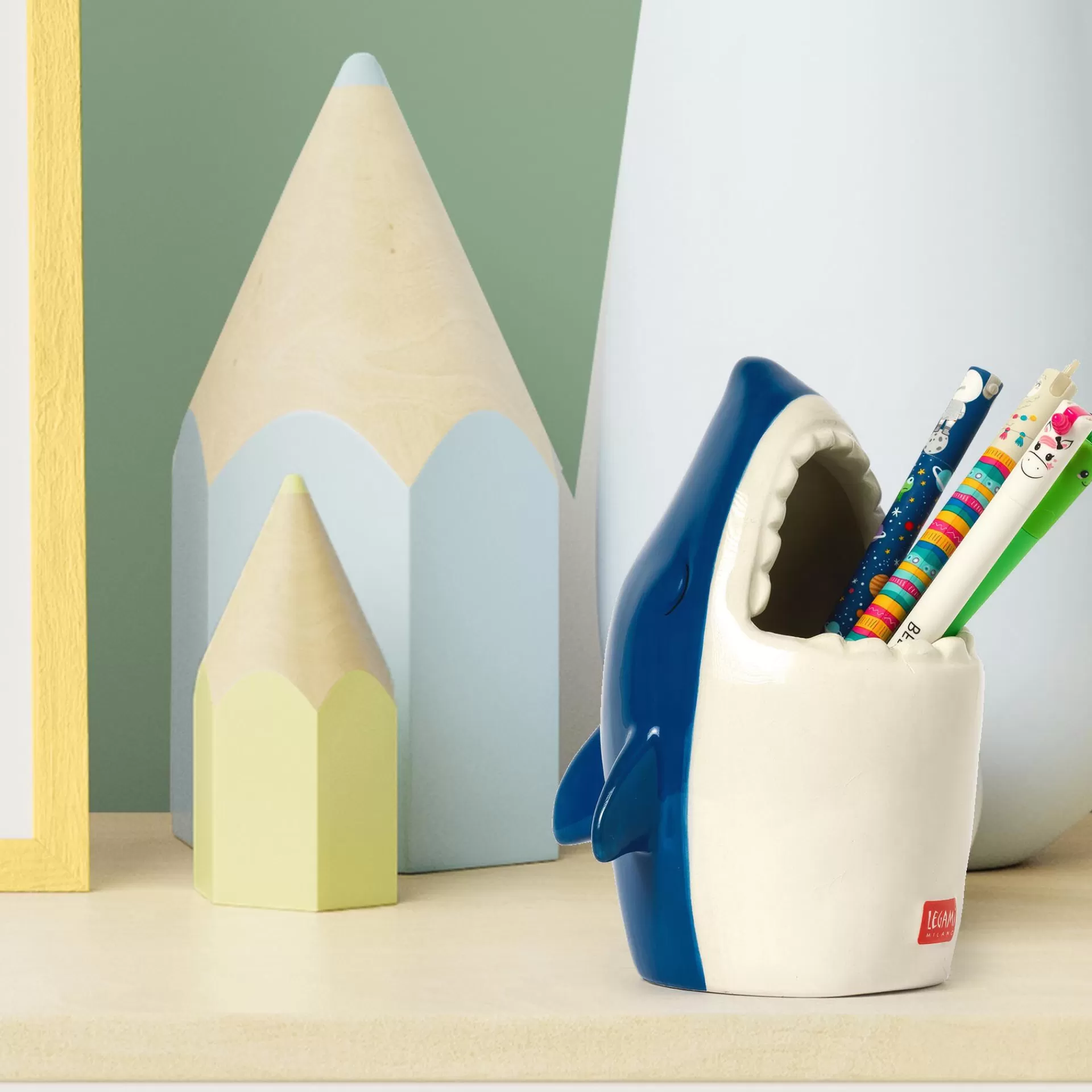 Legami Milano Stifteköcher^Keramik-Stiftehalter - Desk Friends