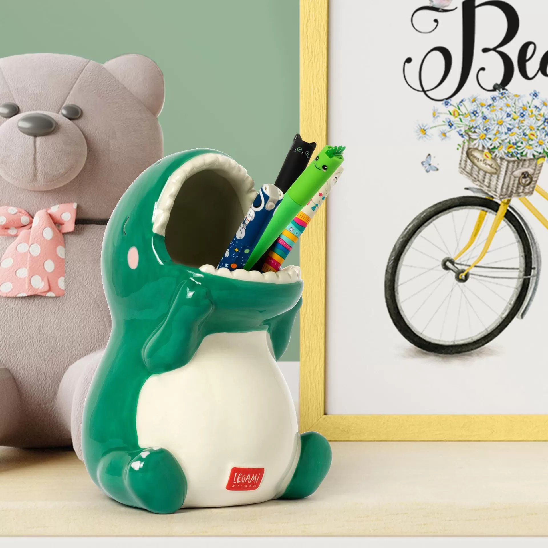 Legami Milano Stifteköcher^Keramik-Stiftehalter - Desk Friends