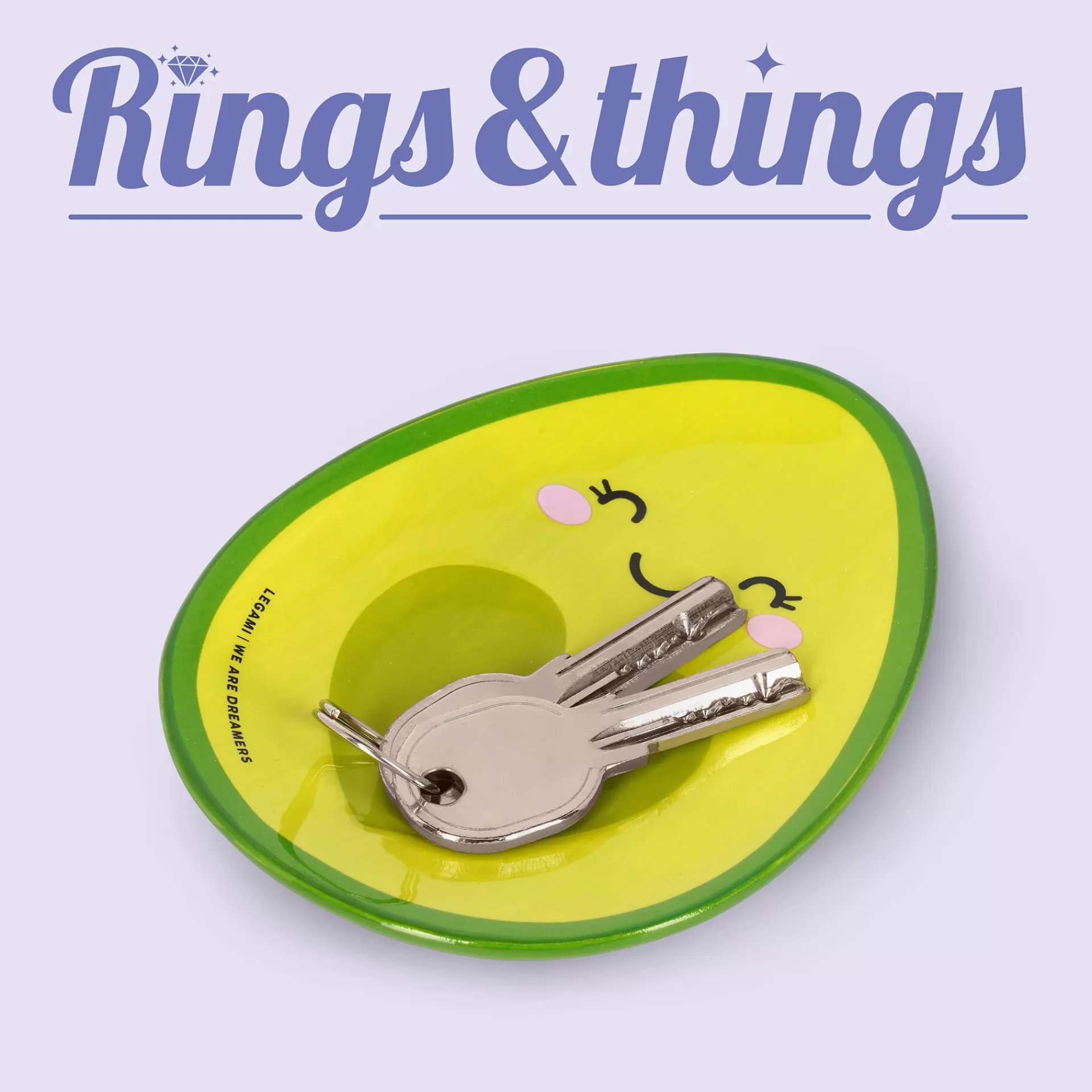 Legami Milano Weitere Accessoires^Keramikteller - Rings & Things