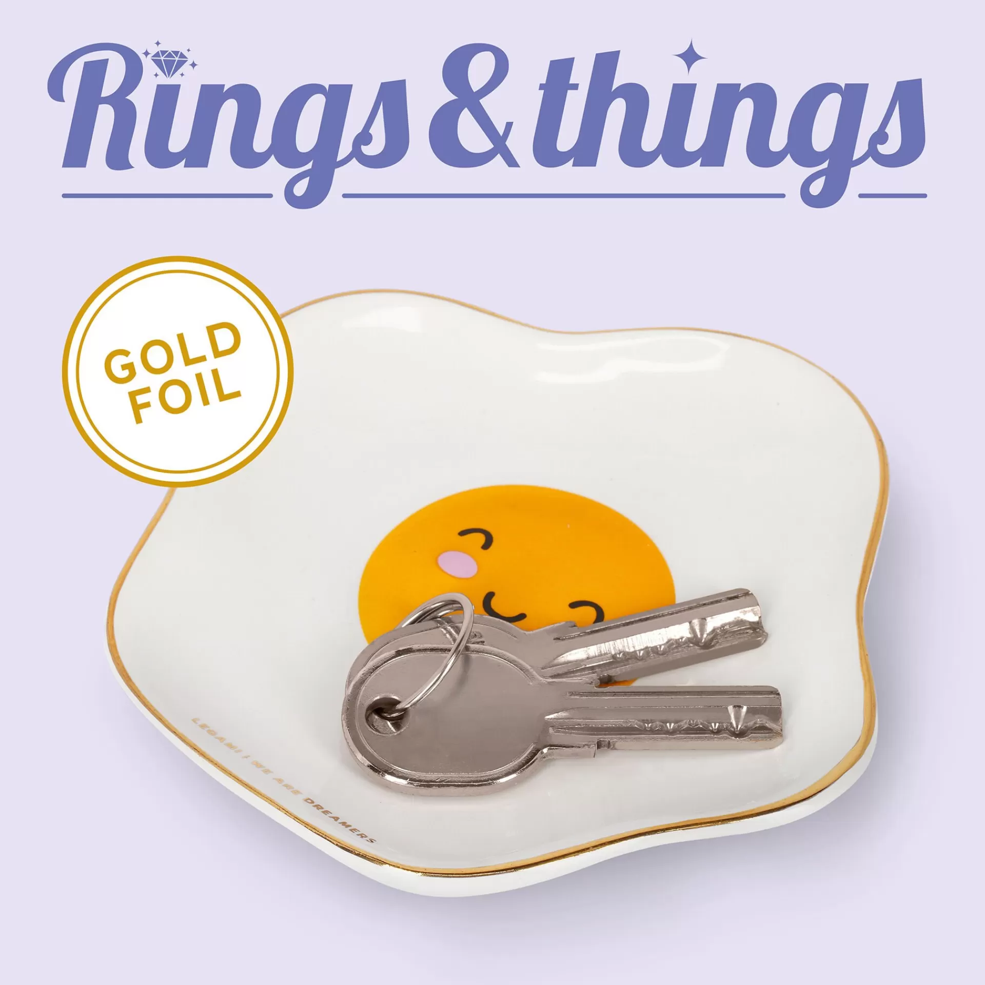 Legami Milano Weitere Accessoires^Keramikteller - Rings & Things