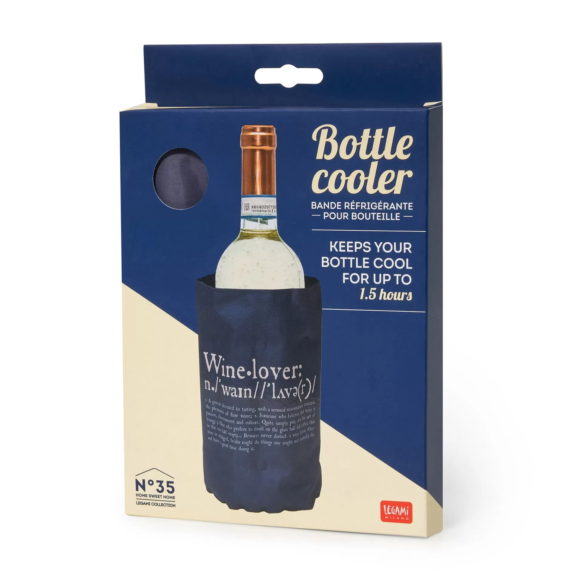 Legami Milano Cocktail Hour^Kühlband für Flaschen - Bottle Cooler