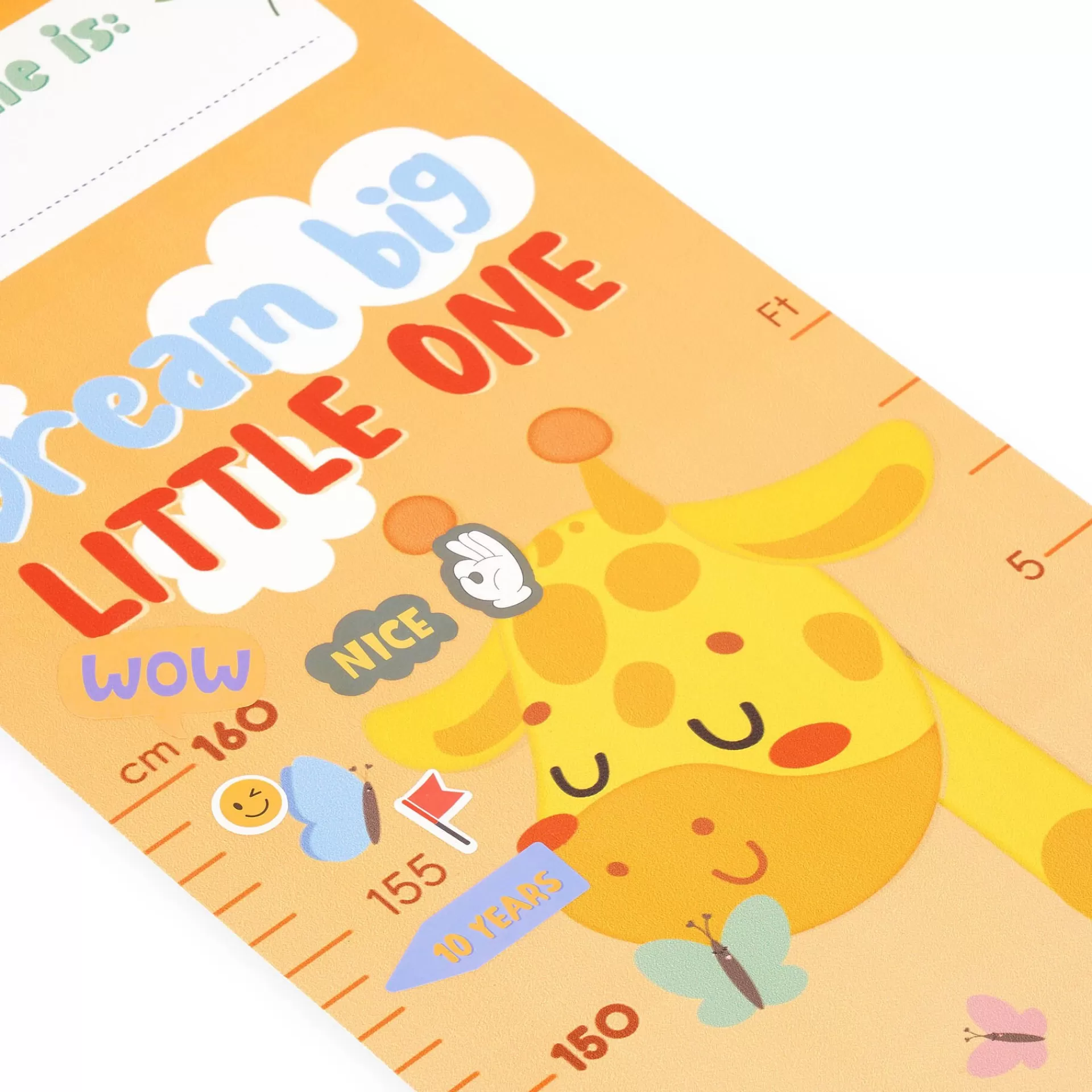Kinder Legami Milano Spiele Für Kinder^Kinder-Messlatte - Dream Big Little One