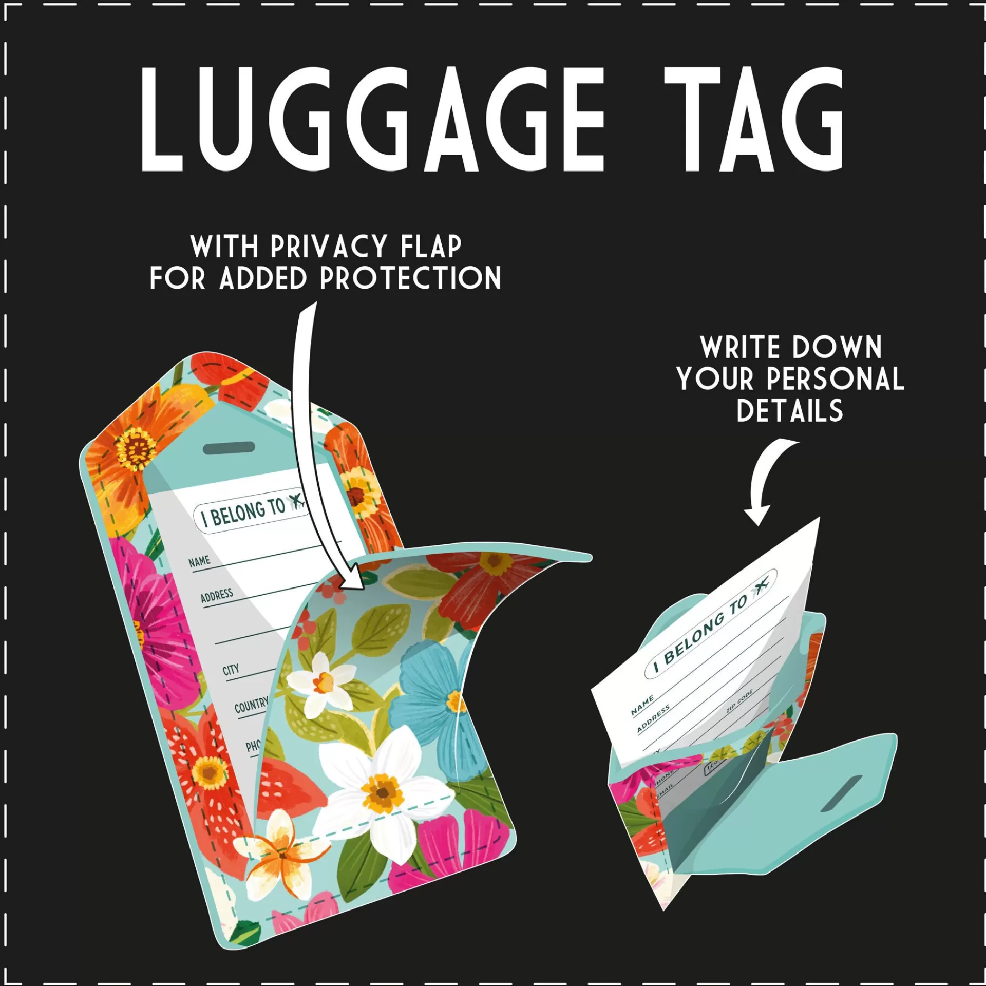 Legami Milano Reise-Accessoires^Kofferetikett - Luggage Tag