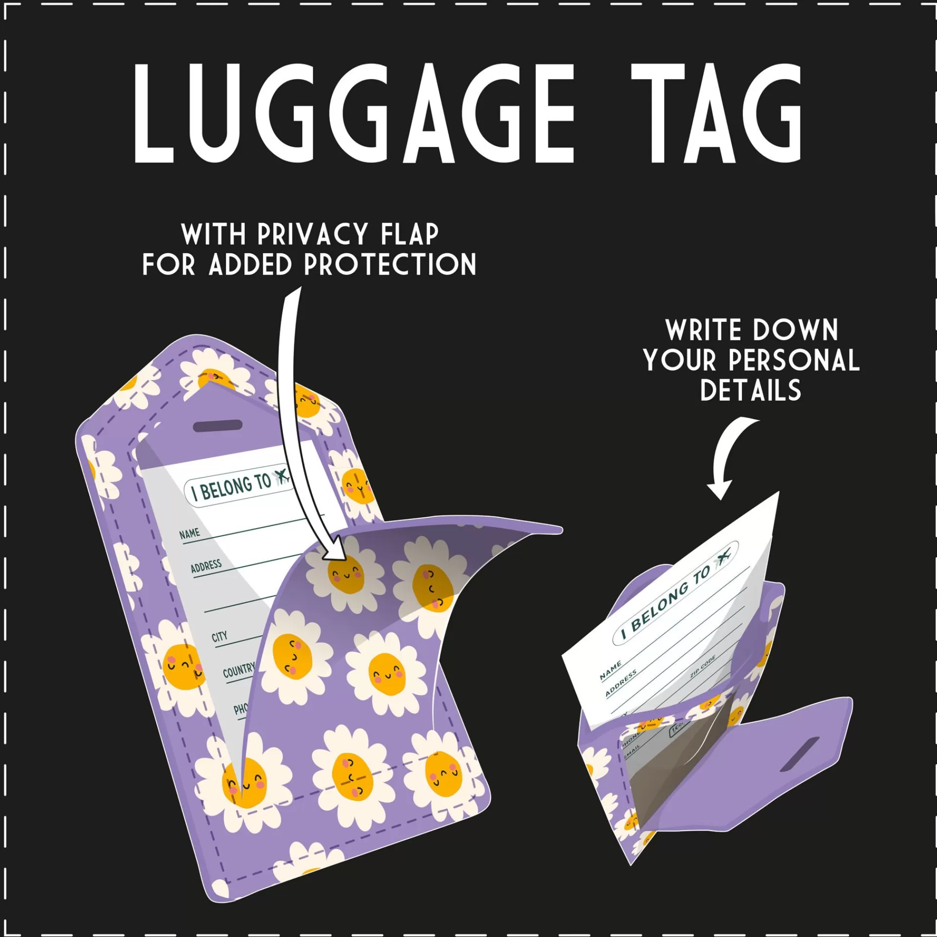 Legami Milano Reise-Accessoires^Kofferetikett - Luggage Tag