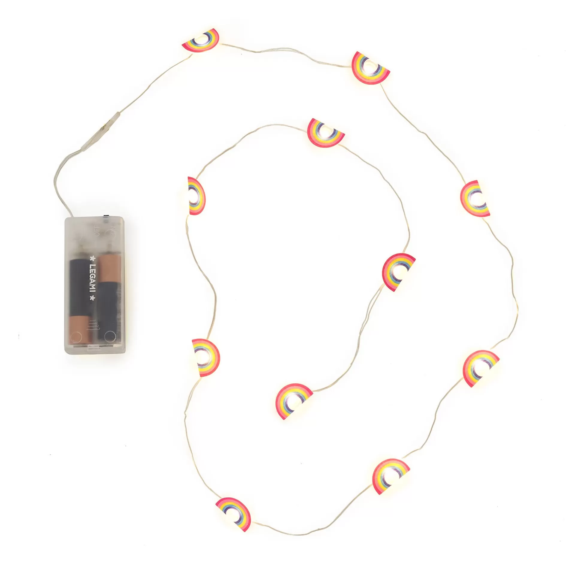 Legami Milano Deko-Leuchten^LED-Lichterkette in Regenbogenform - Under The Rainbow