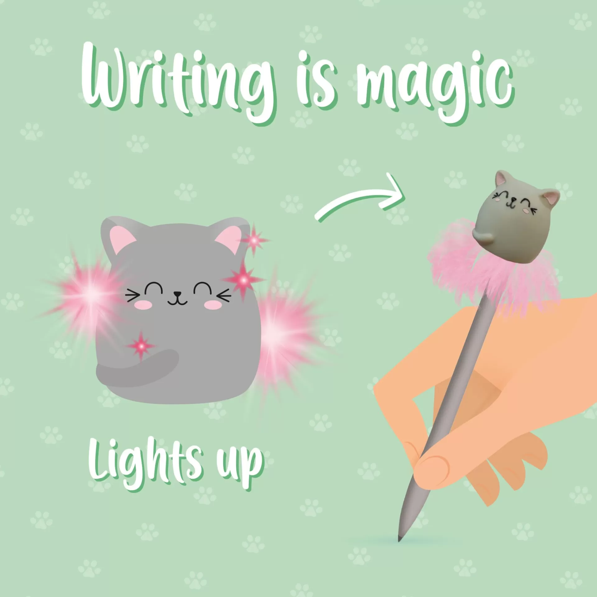 Legami Milano Kugelschreiber Und Gelstifte^Leuchtender Kugelschreiber - Writing is Magic